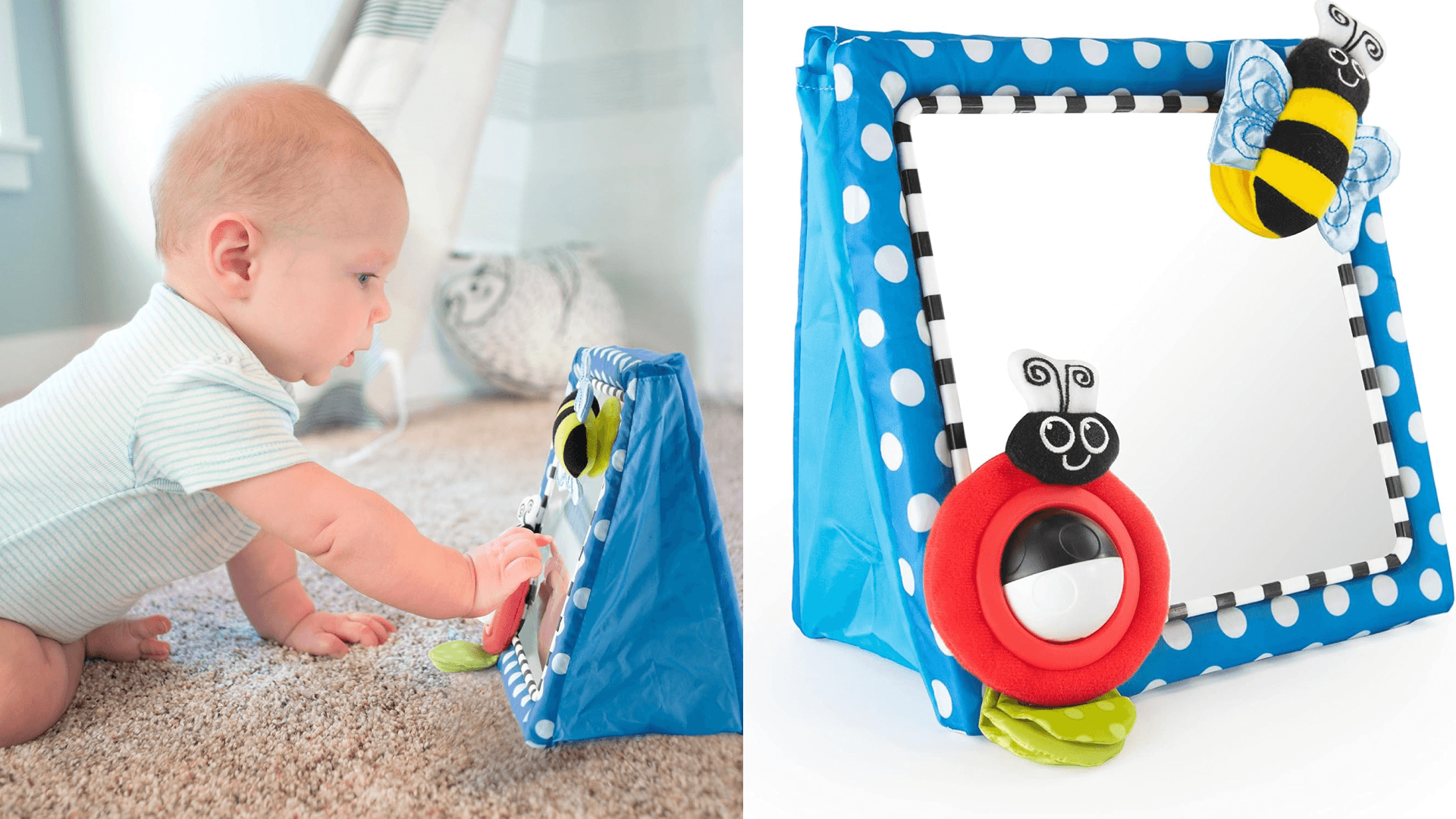 baby floor mirror