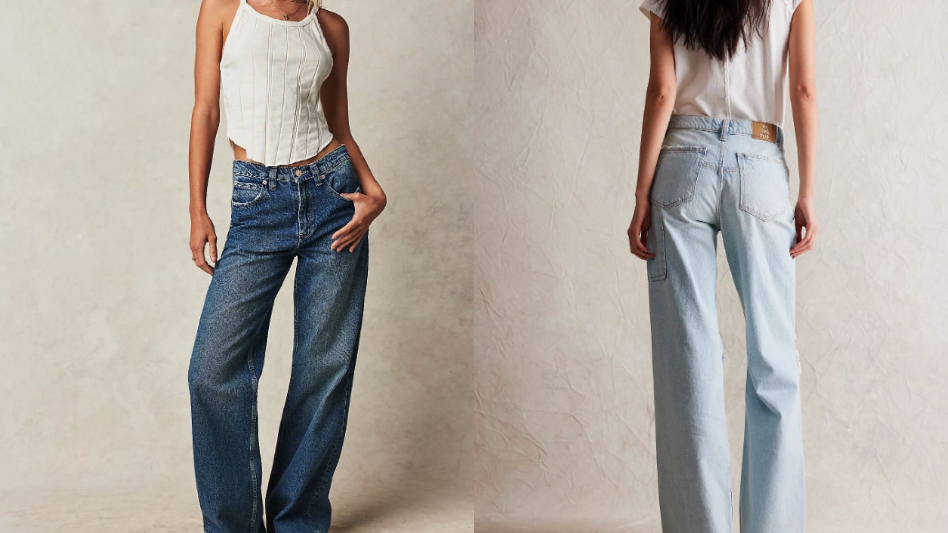 Baggy High-Rise Jeans