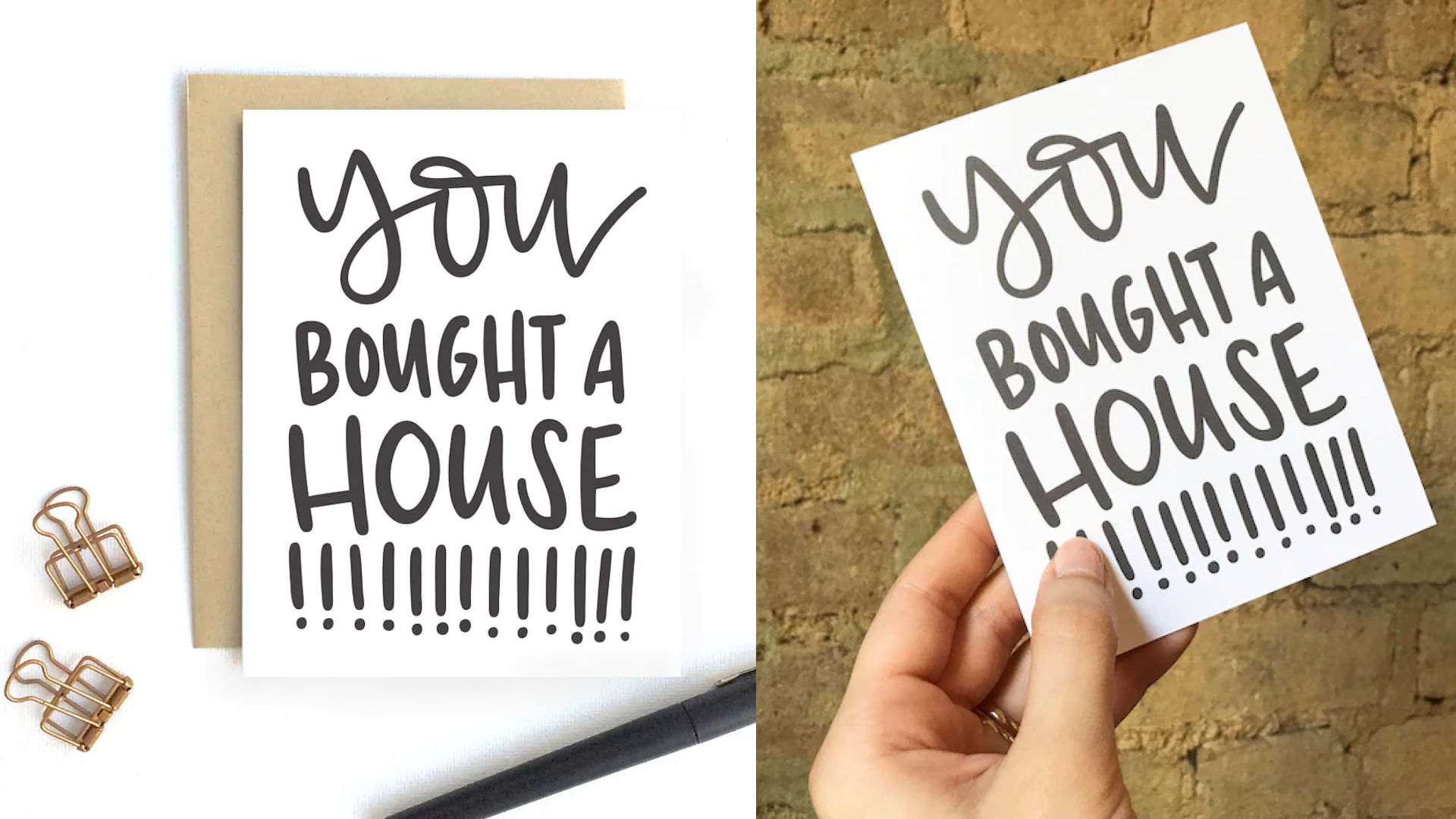 Housewarming cards