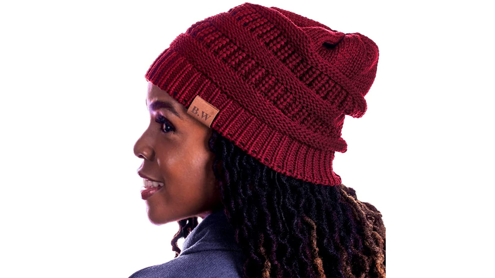 satin-lined beanie