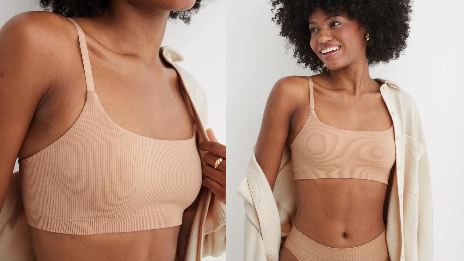 aerie superchill seamless scoop bralette