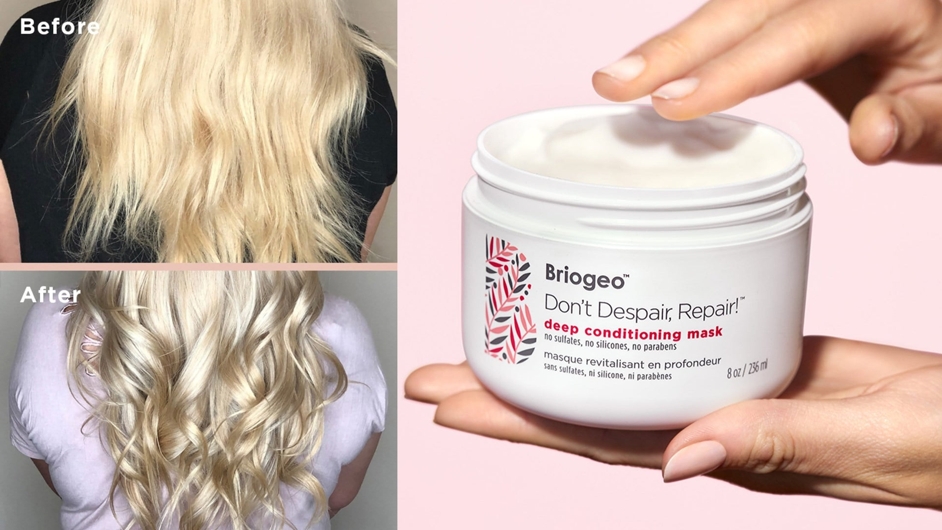 hydration hair mask for damaged hair