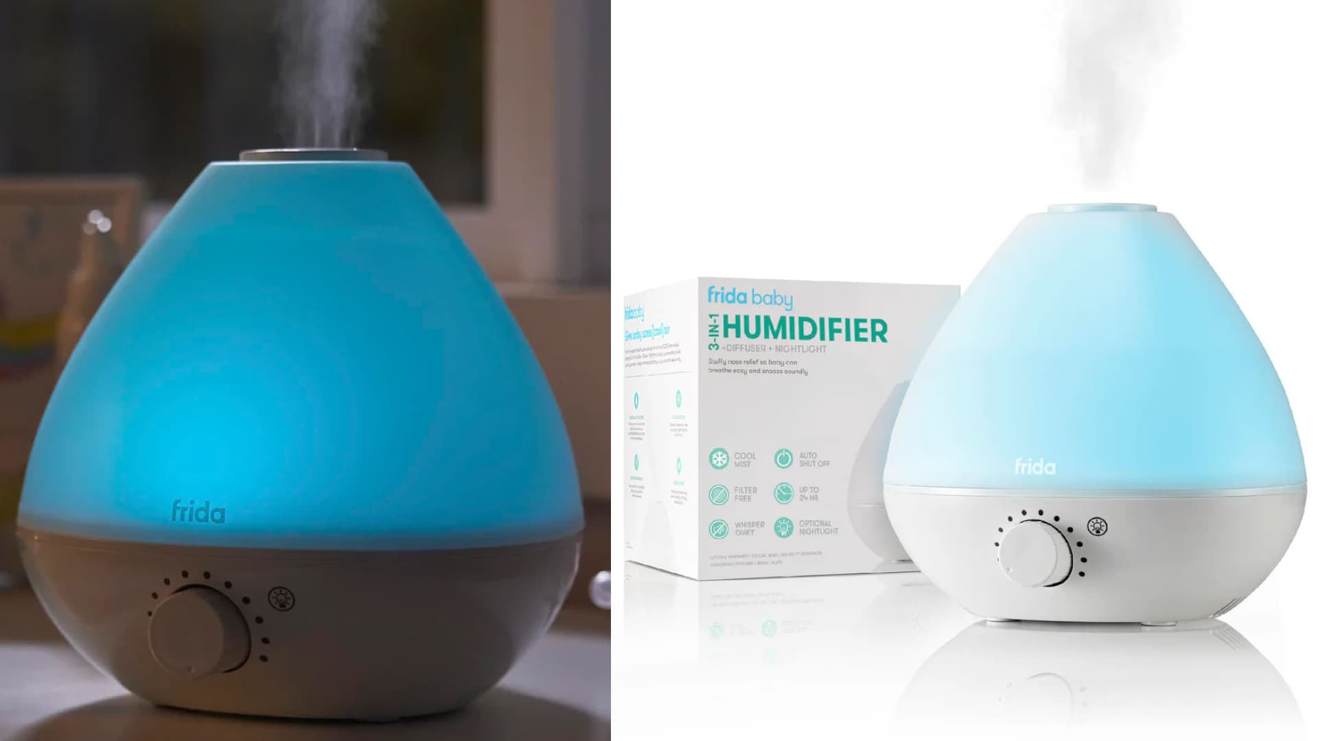 baby humidifier and diffuser