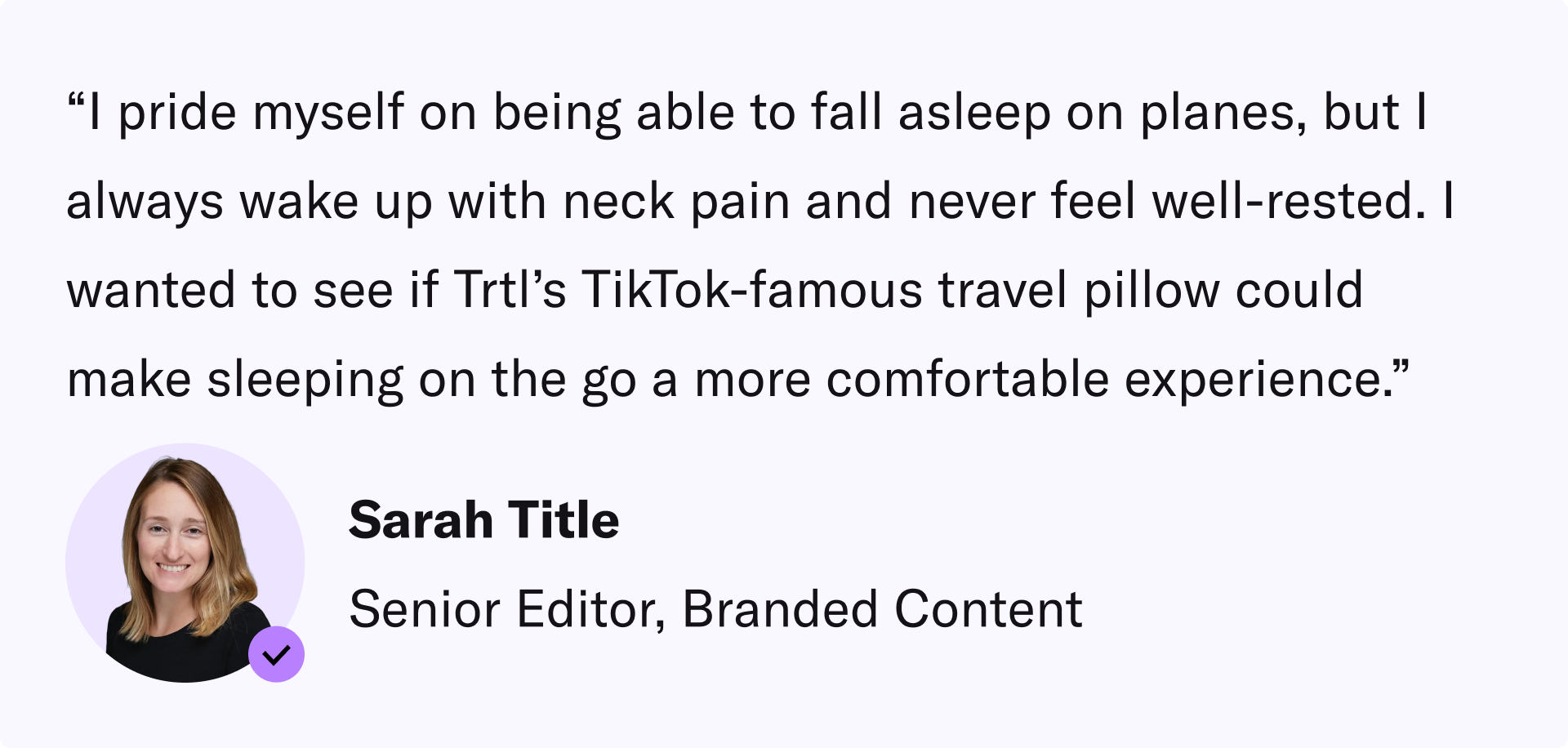 Trtl Travel Pillow