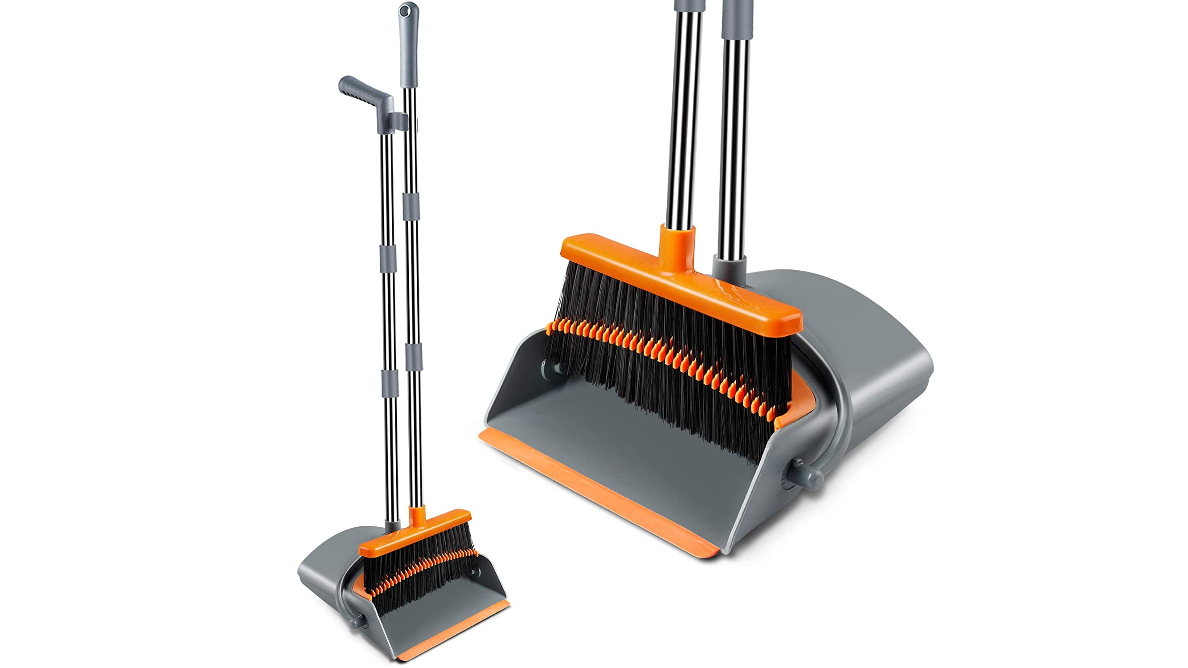 dust pan and broom