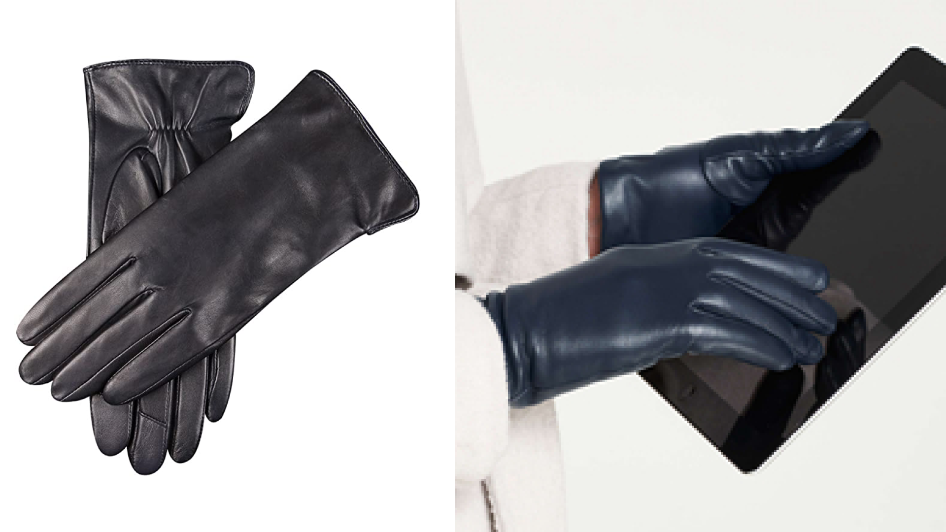 Leather gloves