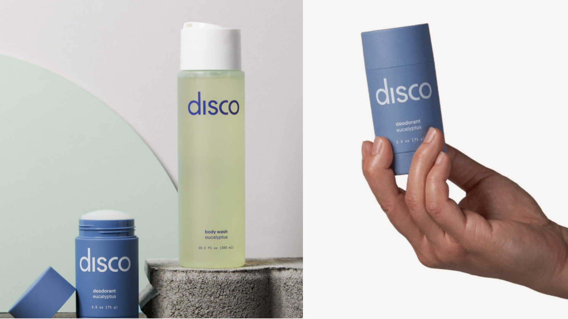 Disco body wash set