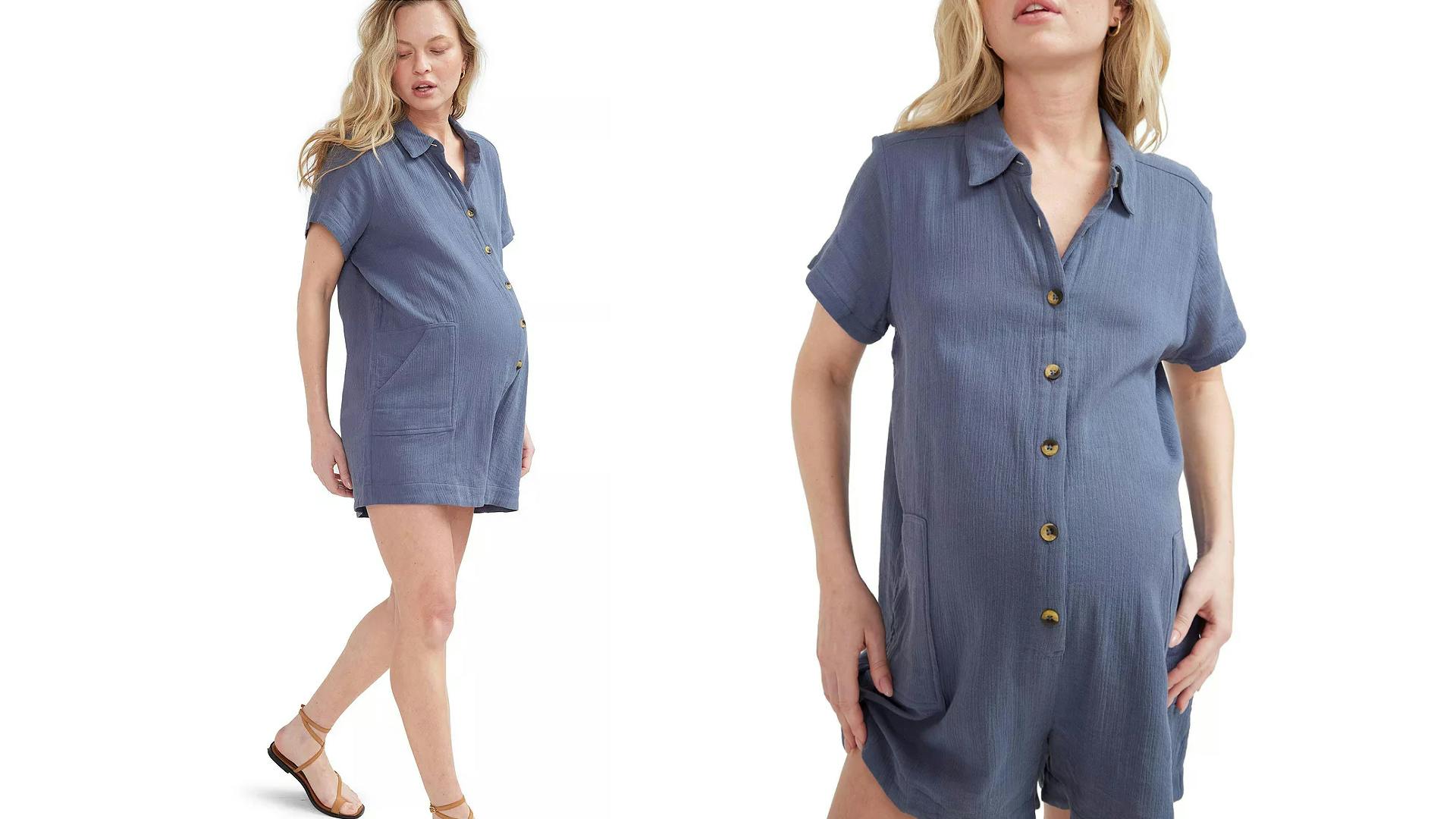 maternity romper