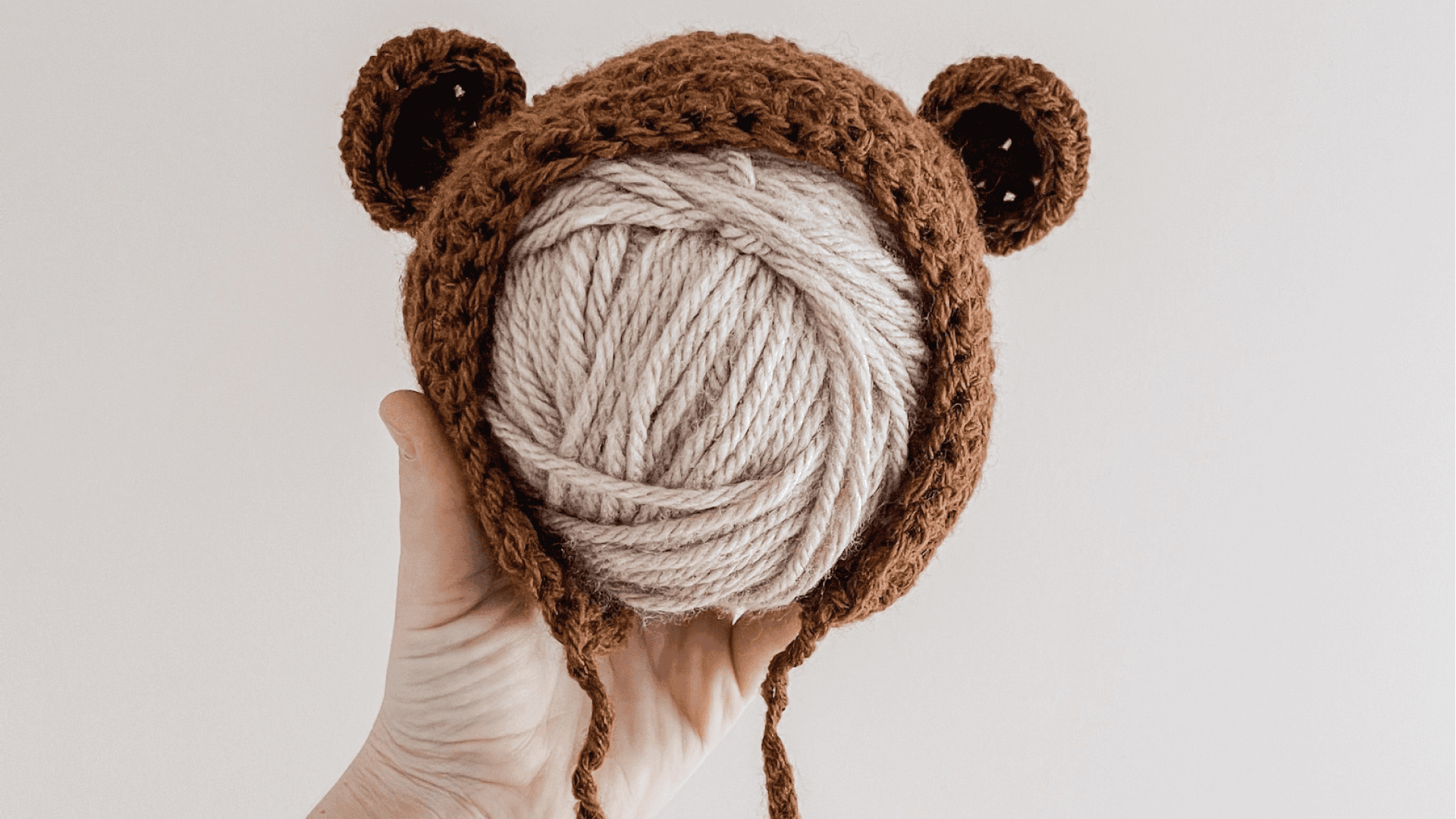 bear baby bonnet