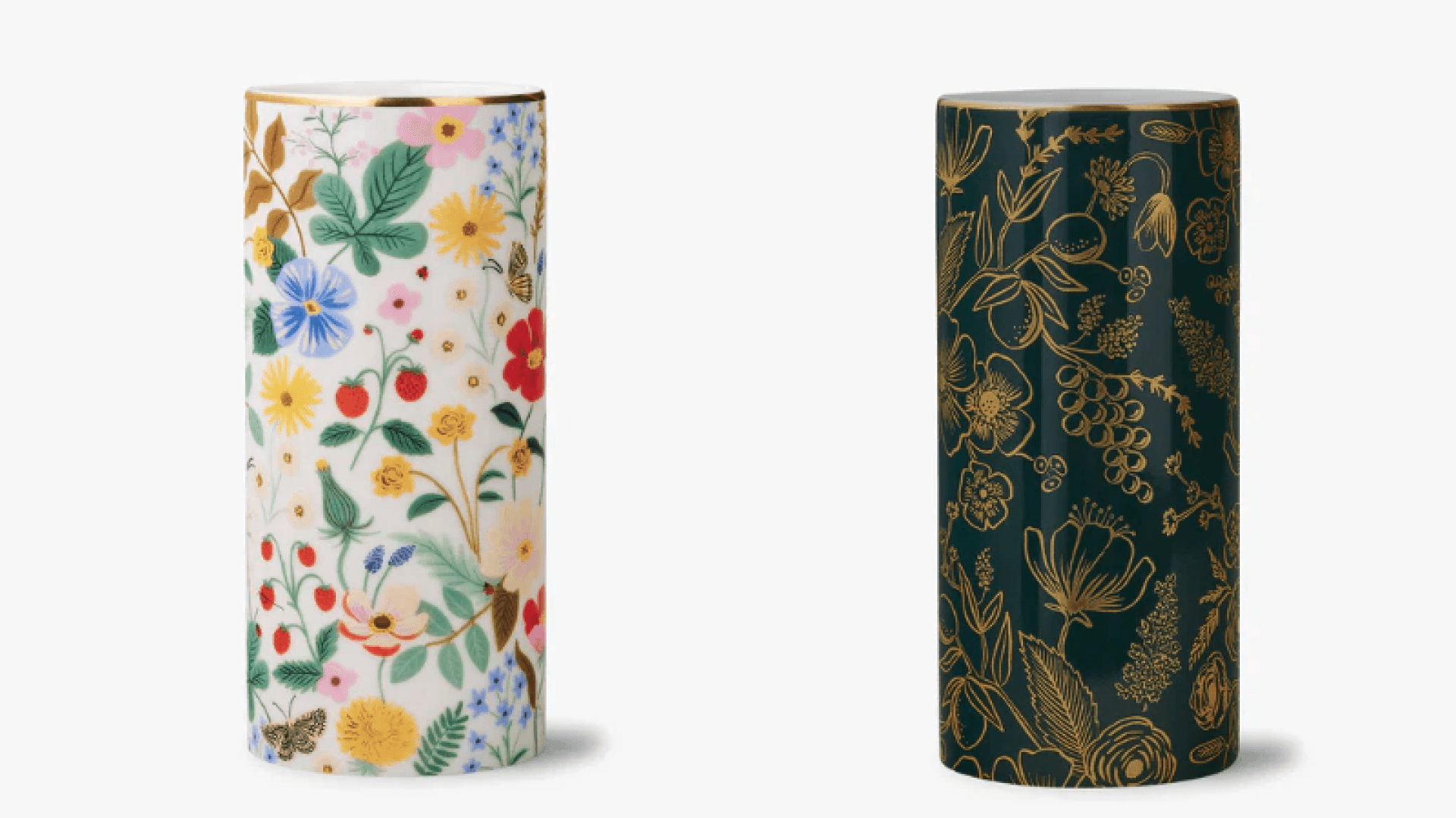 patterned vases