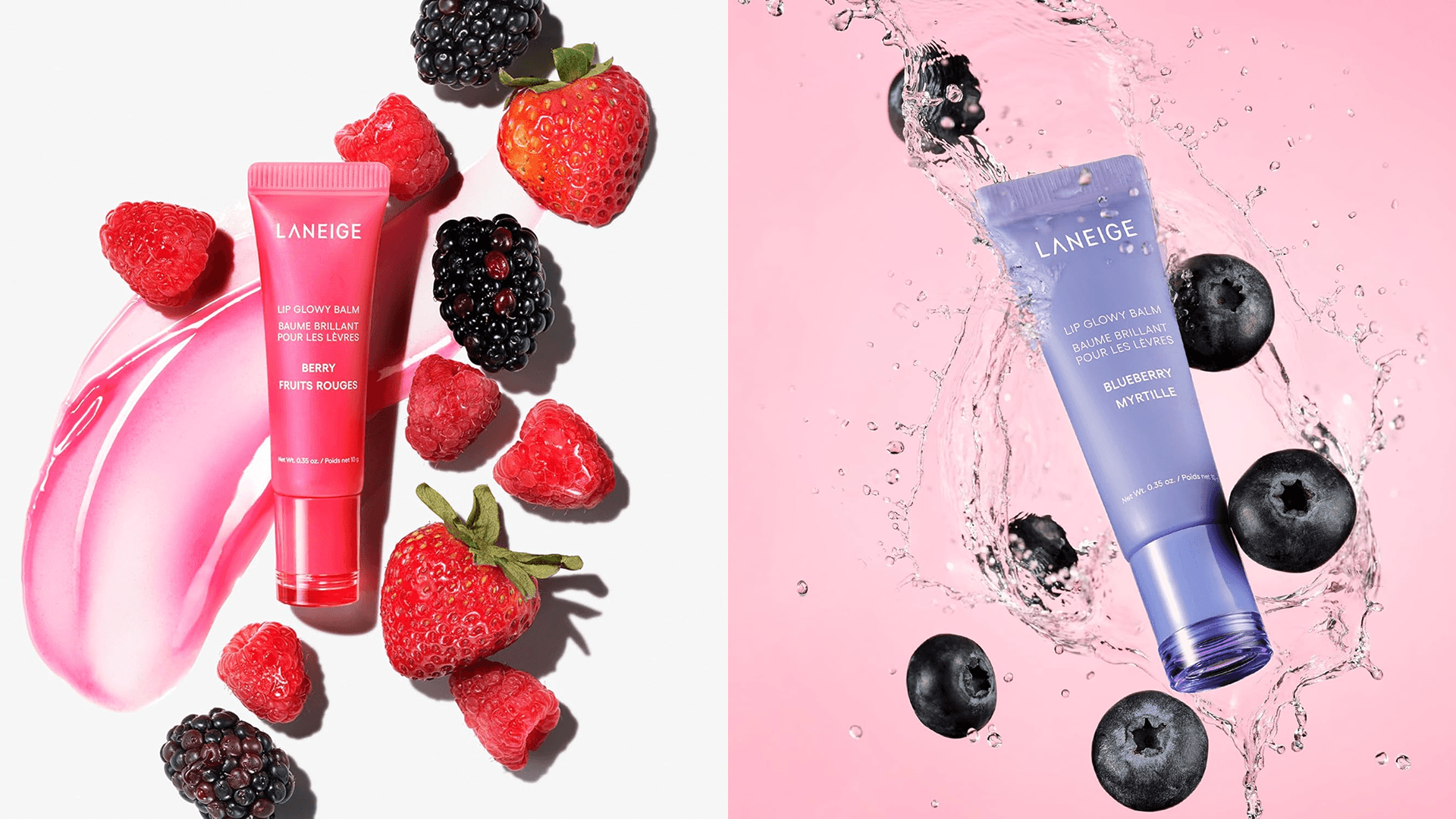 LANEIGE Lip Glowy Balm: Sheer Tinted Lip Moisturizer with Shea Butter, for Hydrating Shine & Soft Lips