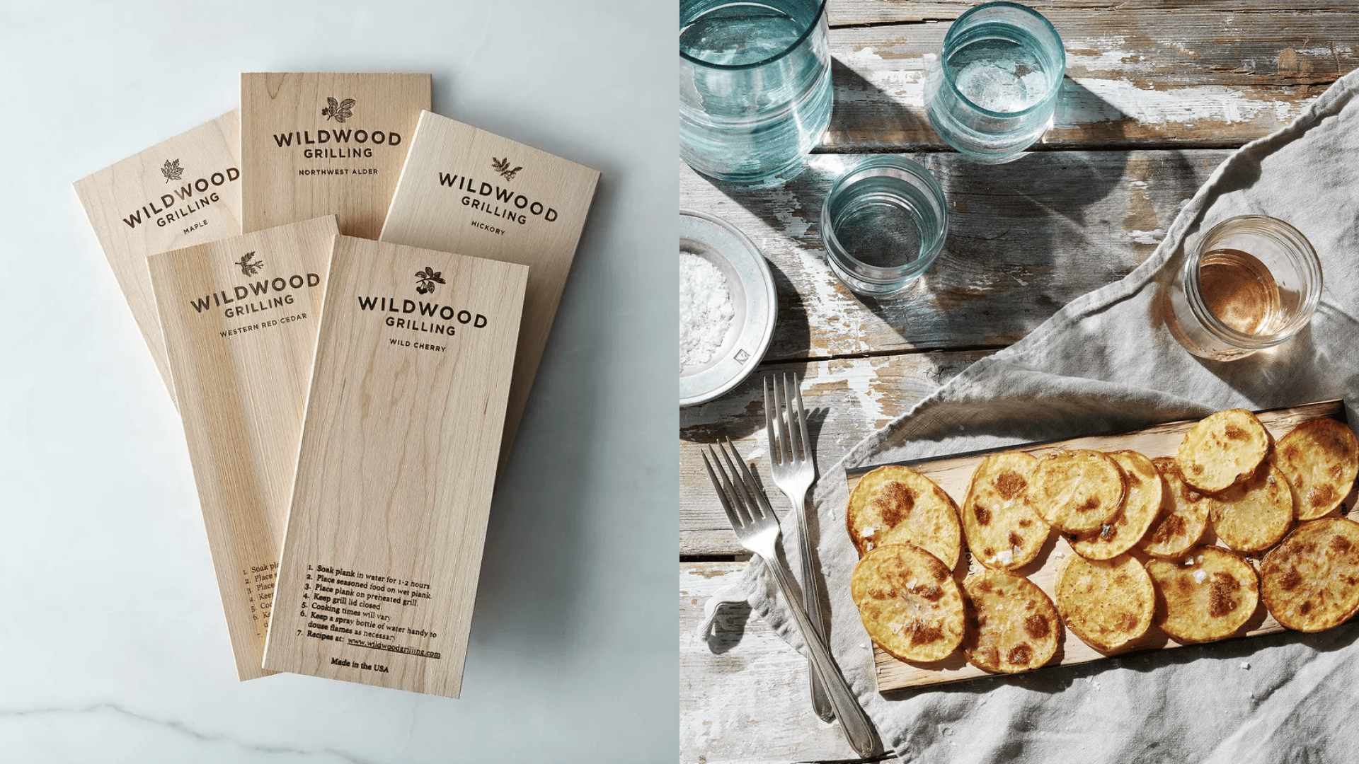 Wood cedar planks fathers day gifts