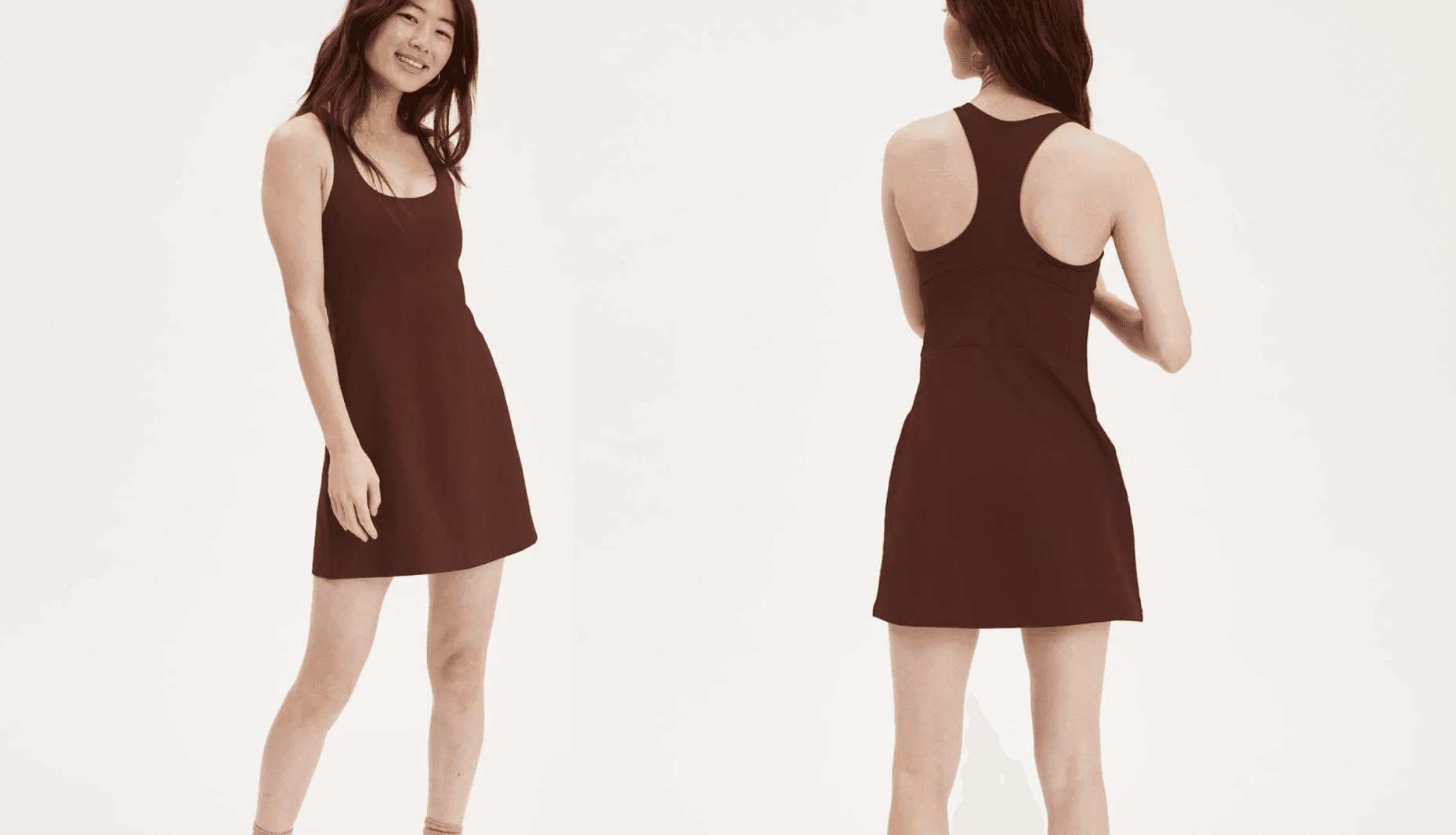 girlfriend collective racerback workout dress