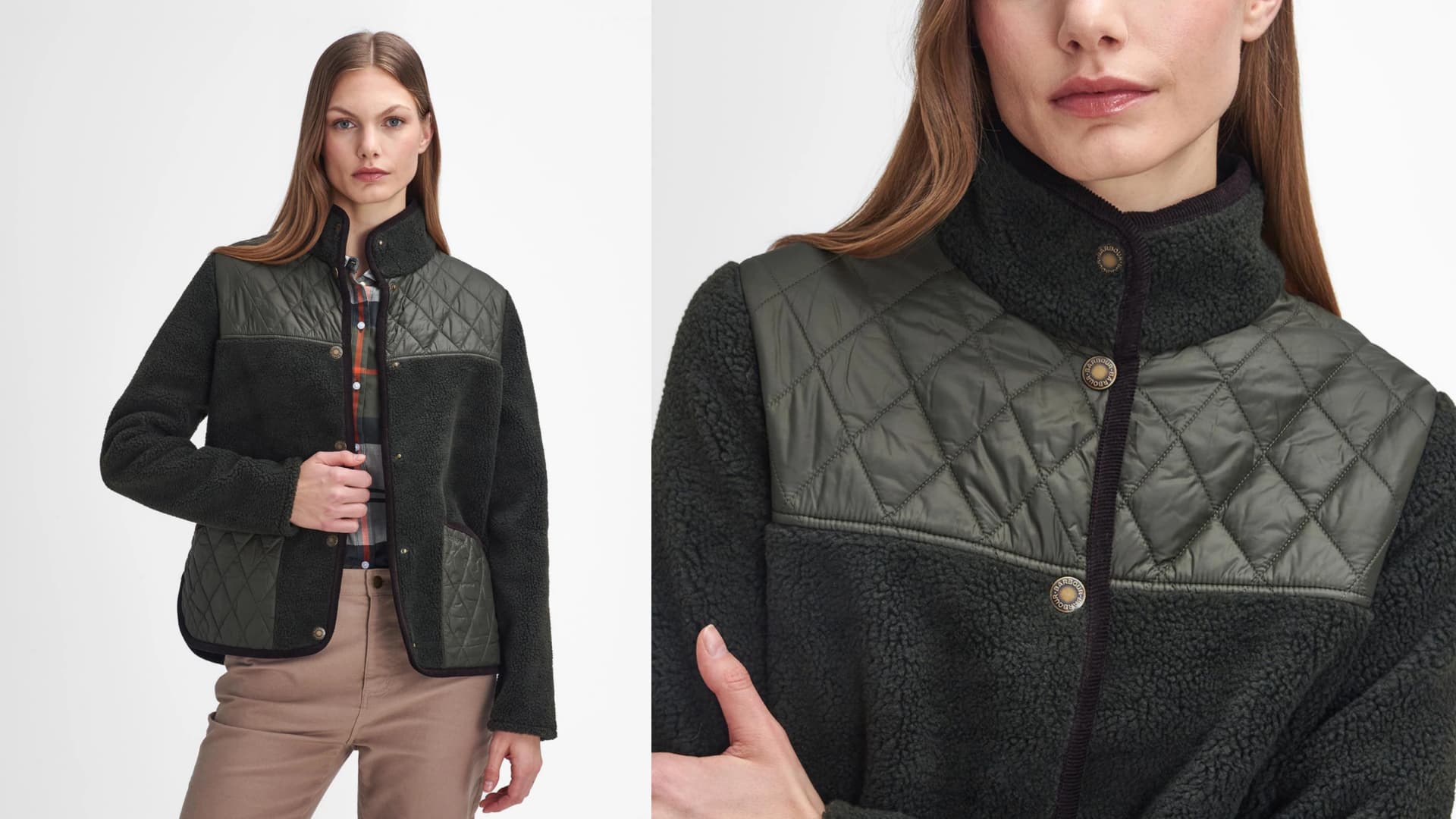 Barbour fleece jacket