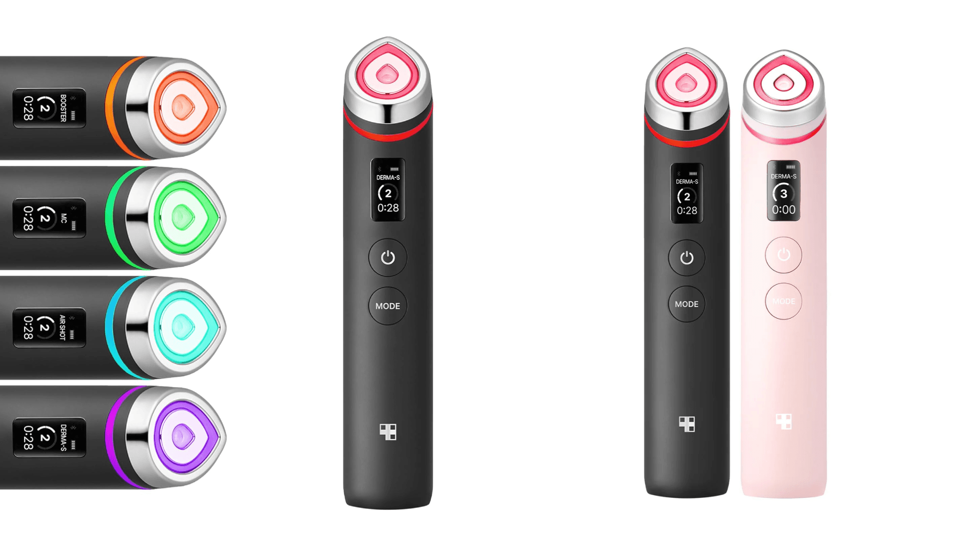 medicube Age-R Booster Pro Pink | 6-IN-1 Real Glass Glow Beauty Massager | Looking Glass Skin | Korean Skin Care