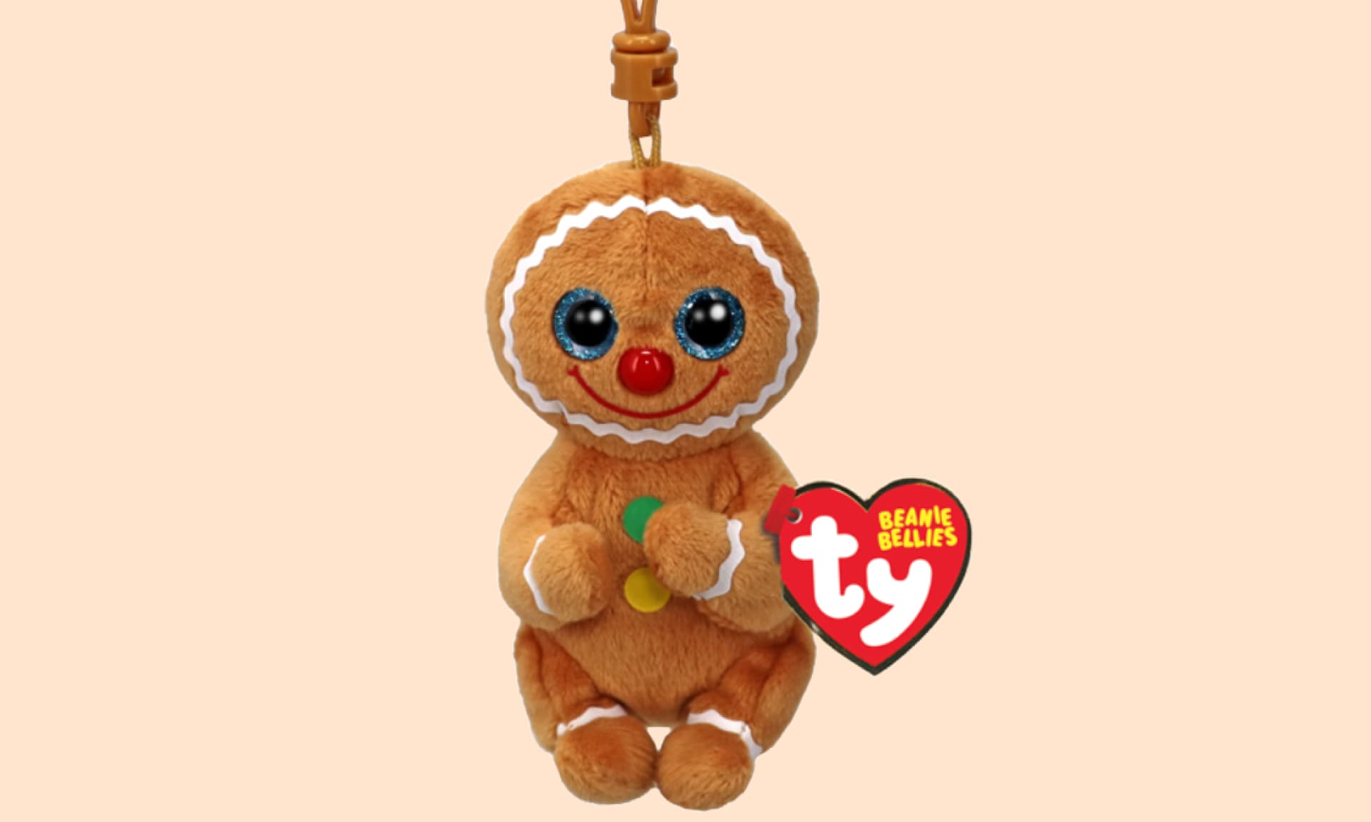 Cookie, the painfully adorable gingerbread plushie
