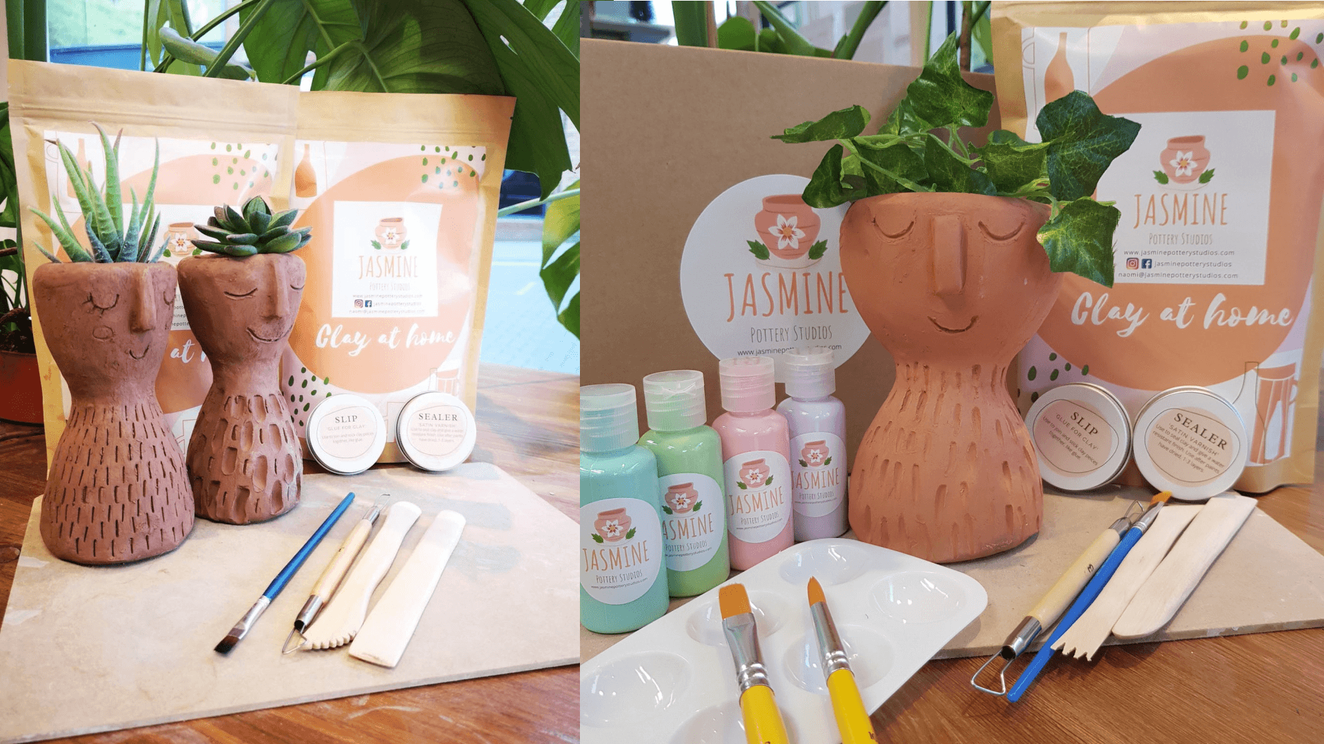 Pottery planter kit
