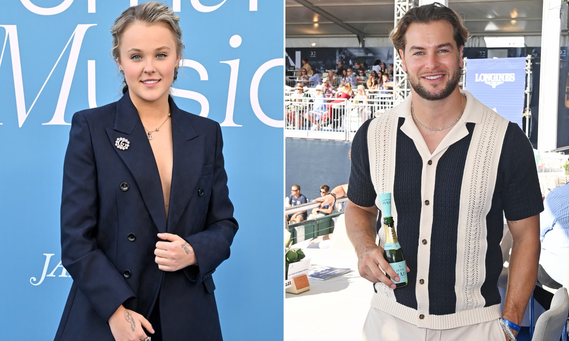 JoJo Siwa and Chris Hughes