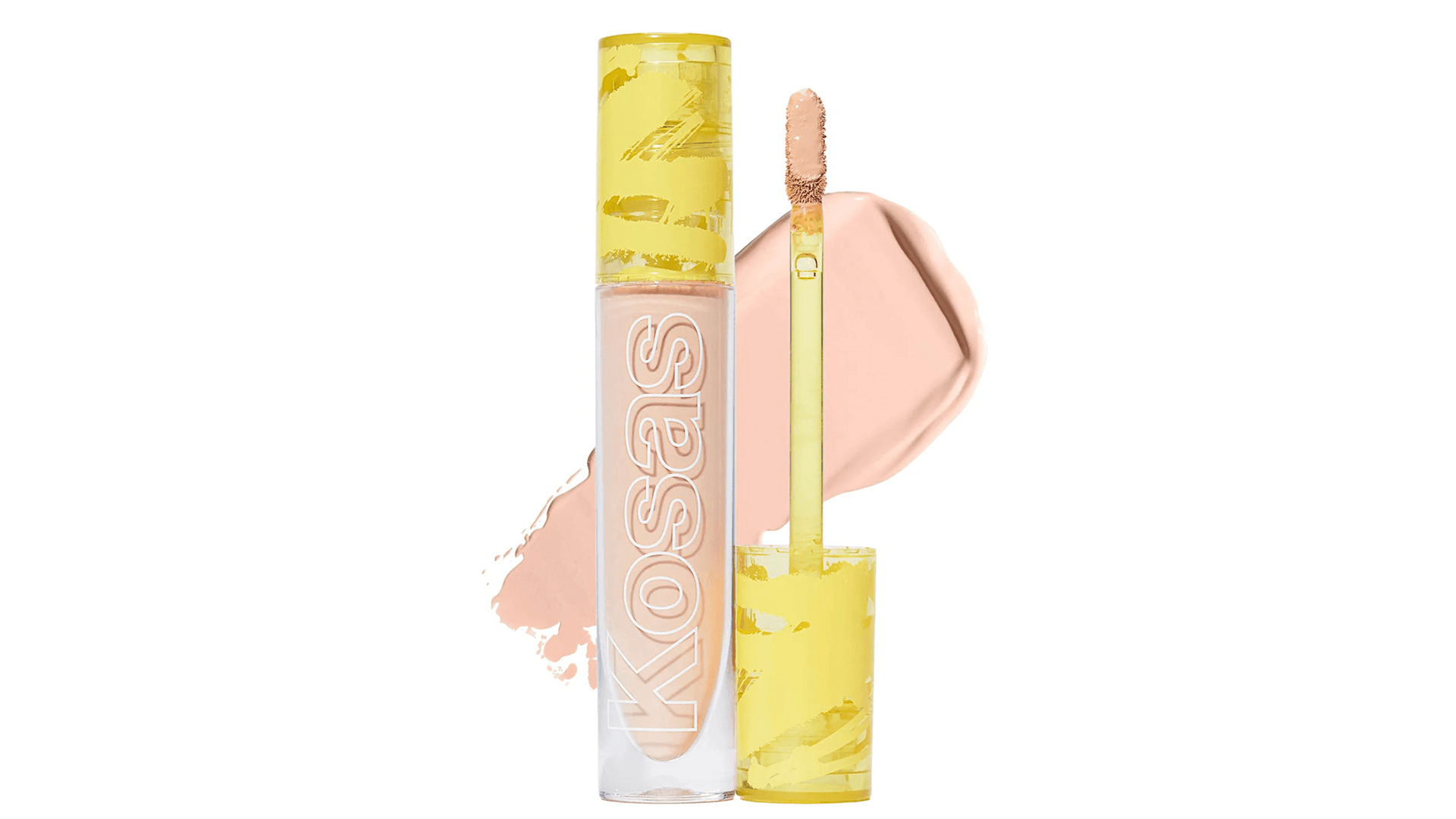 Kosas concealer with yellow etched lid