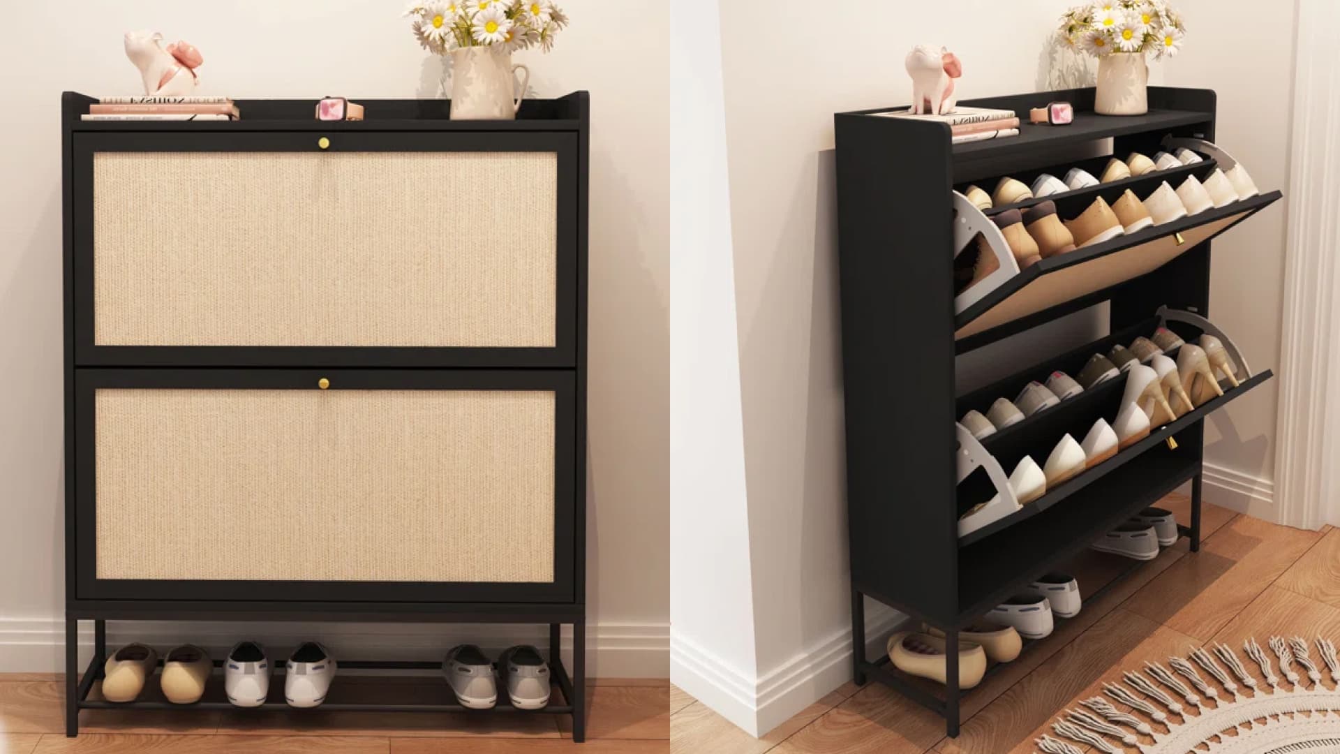 shoe storage cabinet