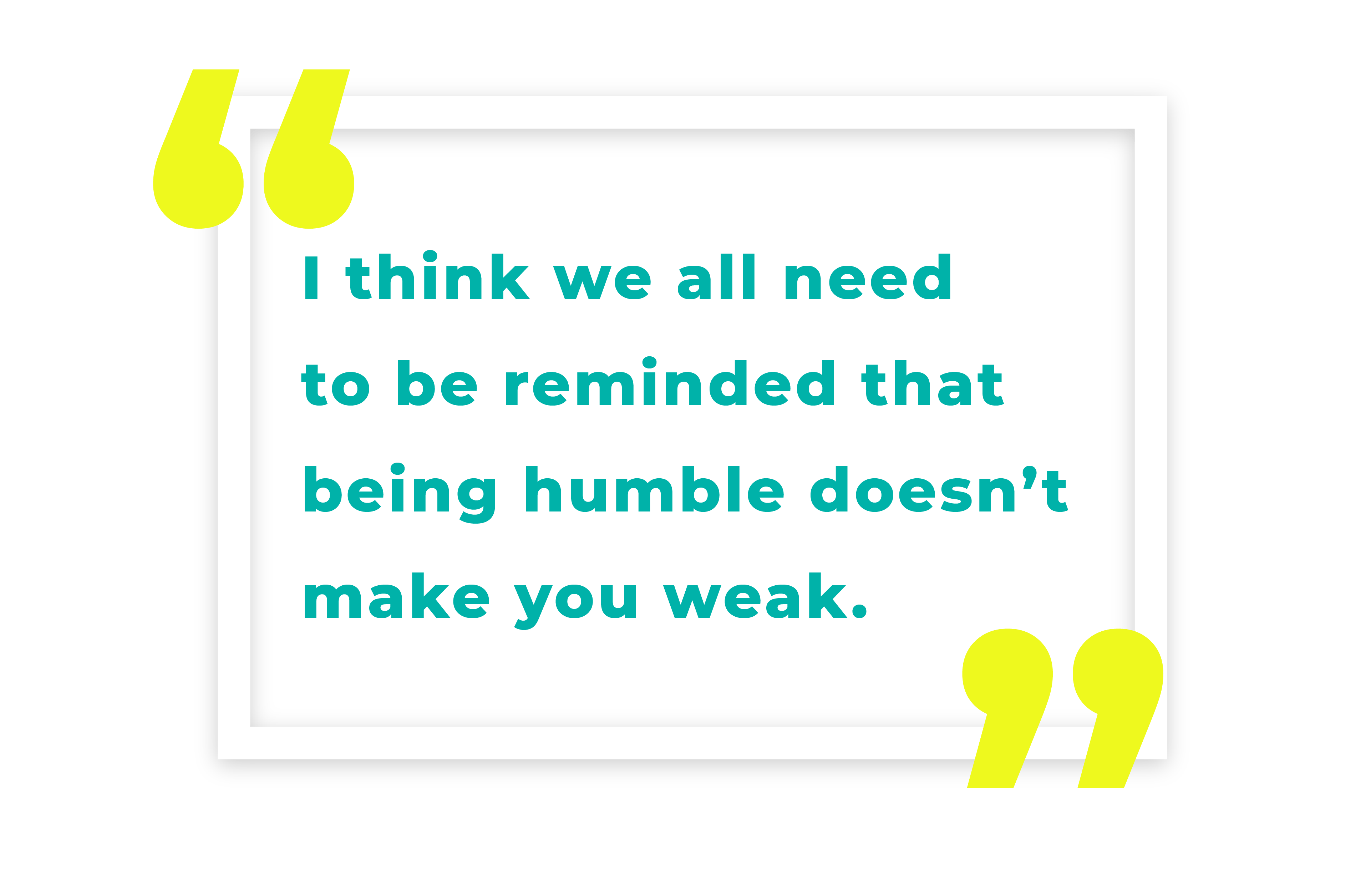 Ruth think we all need to