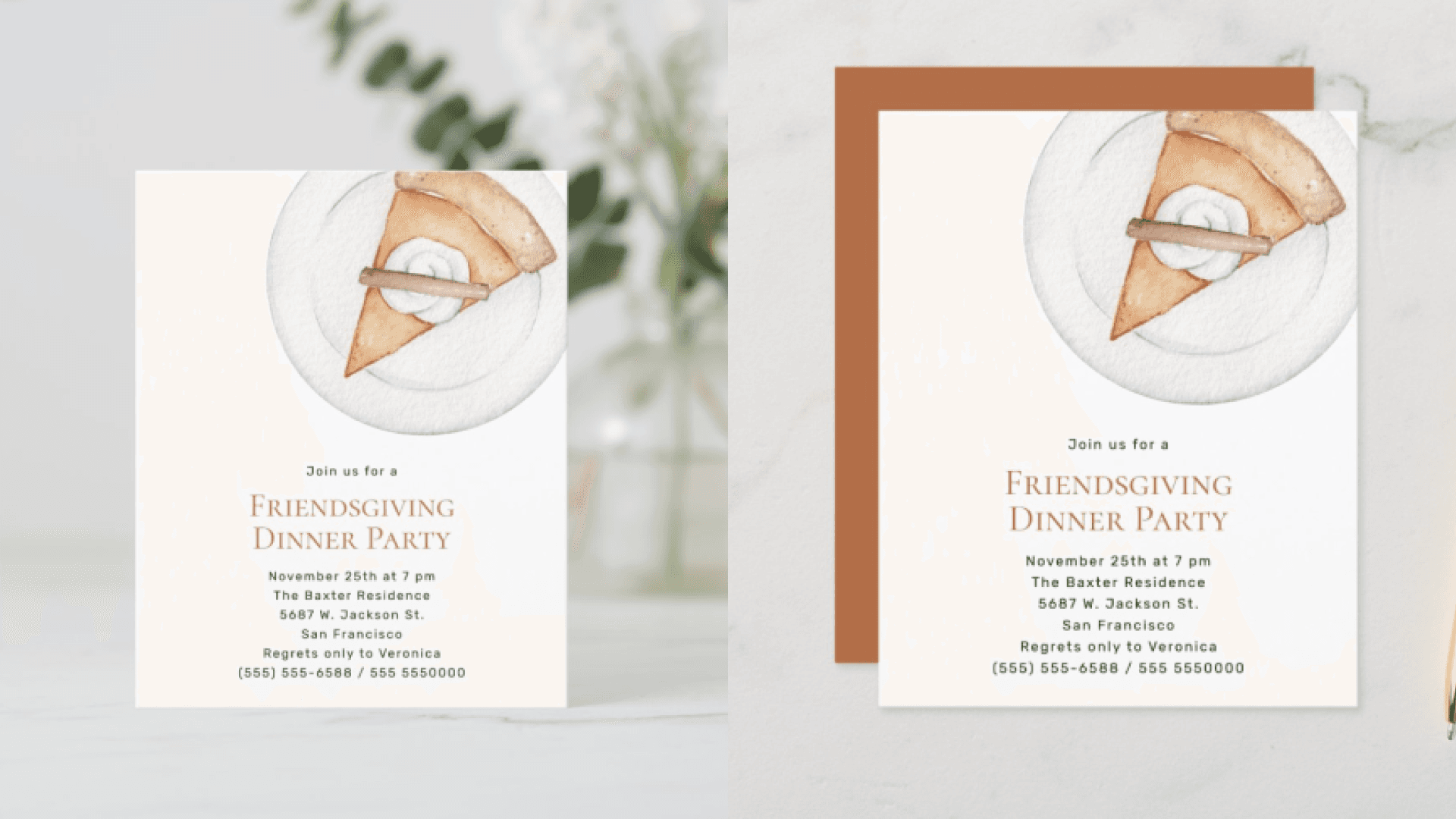 Friendsgiving invitations