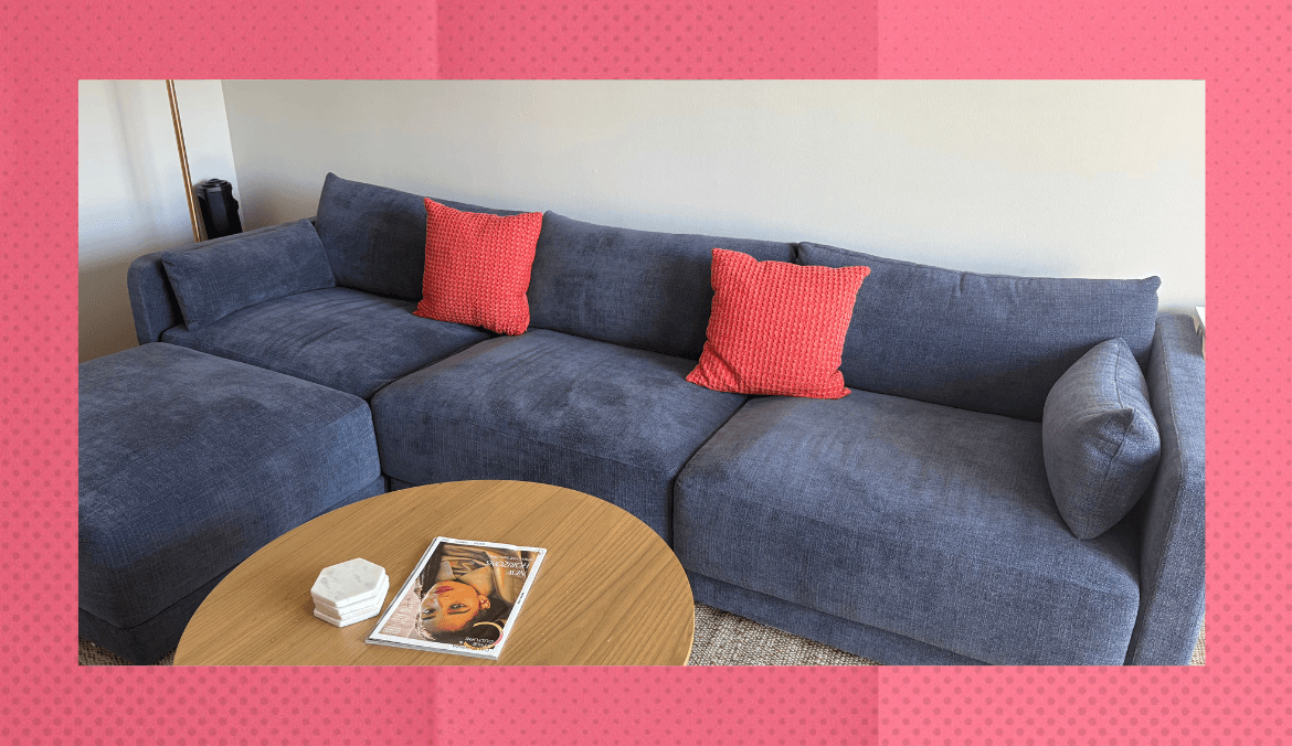 Featured image for This Customizable Sofa Has Transformed My Living Room (and Is Currently 25% Off)
