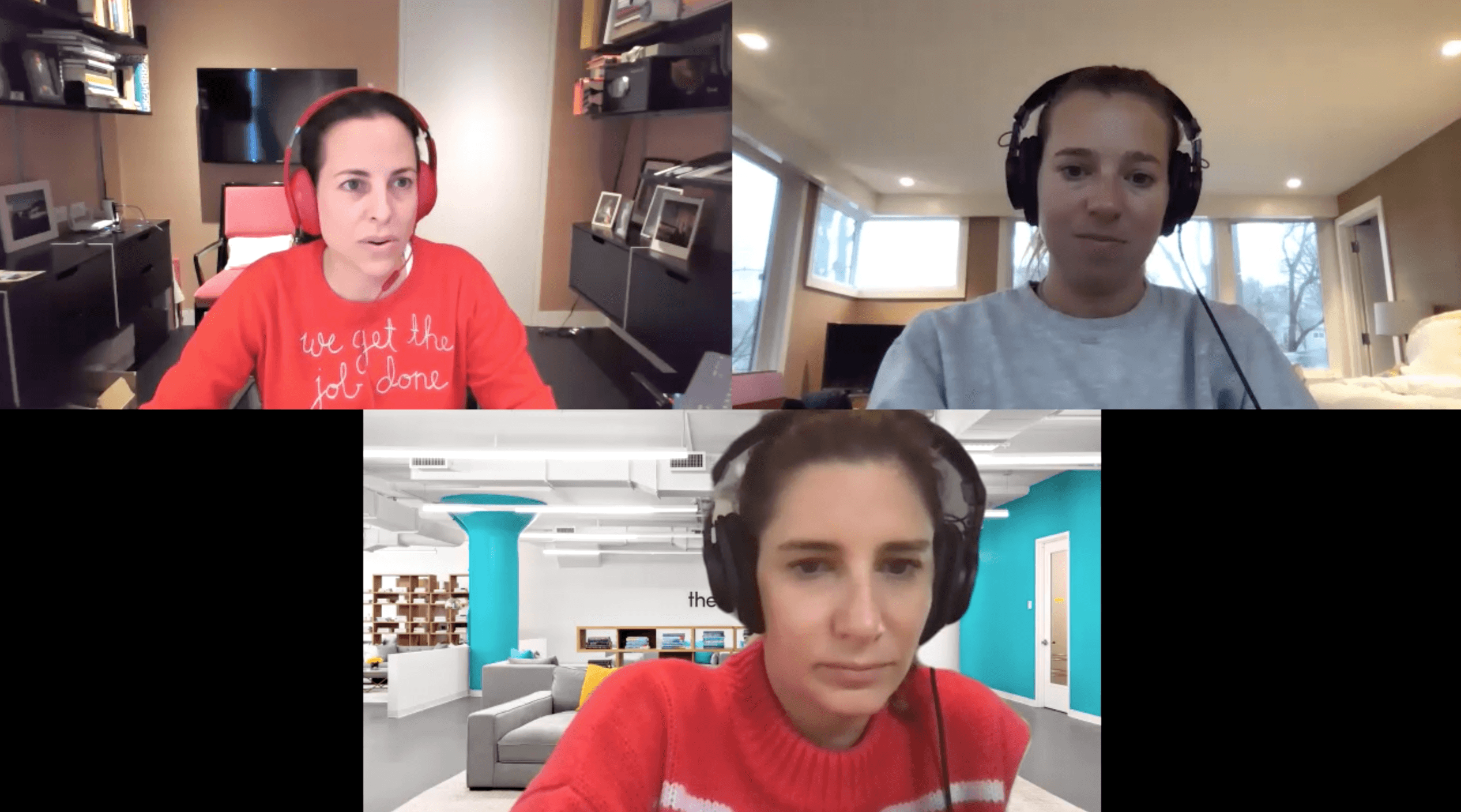 Remote recording with Adriana