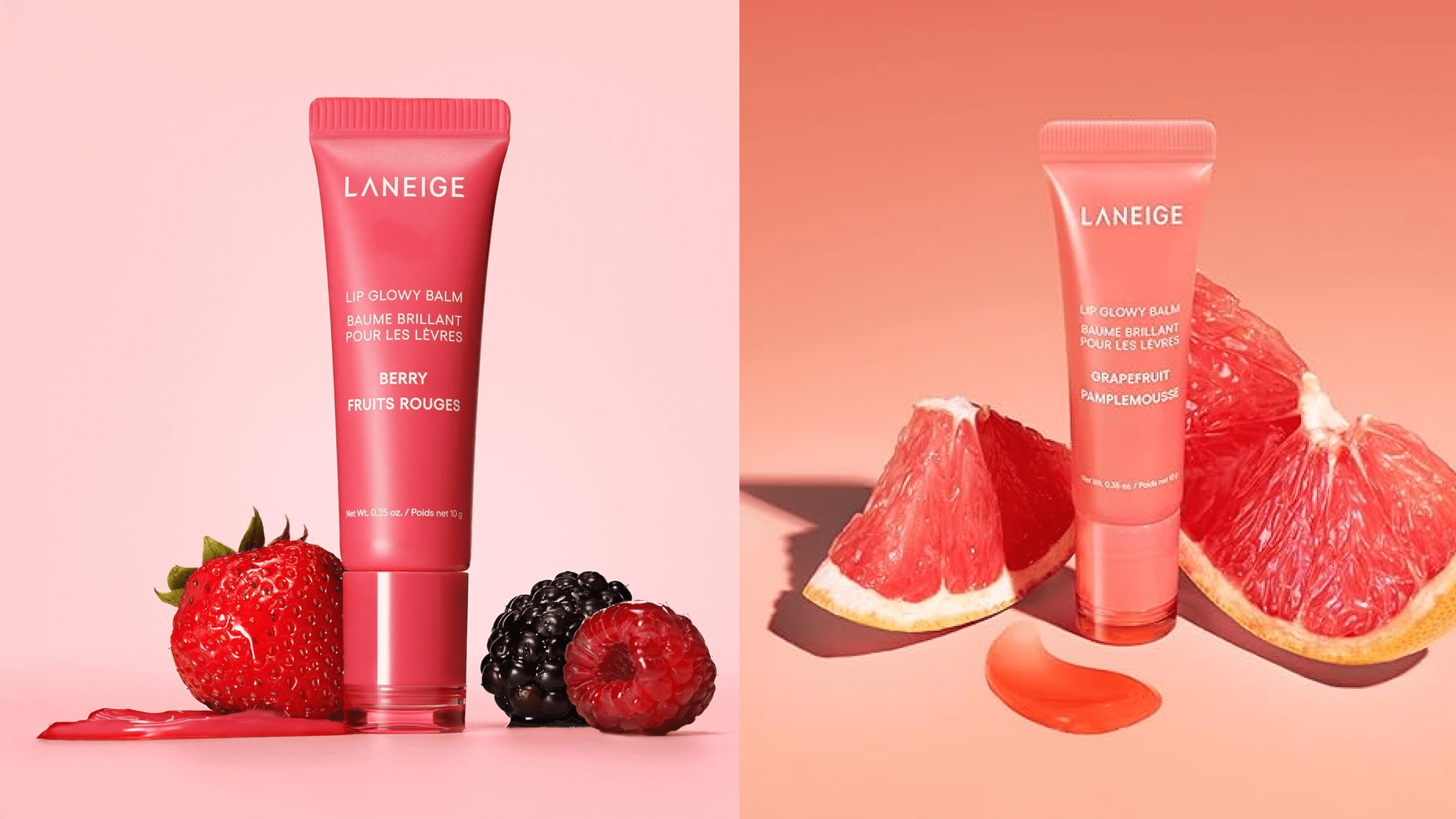 LANEIGE Lip Glowy Balm Berry: Hydrate, Glossy, Lightweight, Moisturize & Tint with Shea Butter