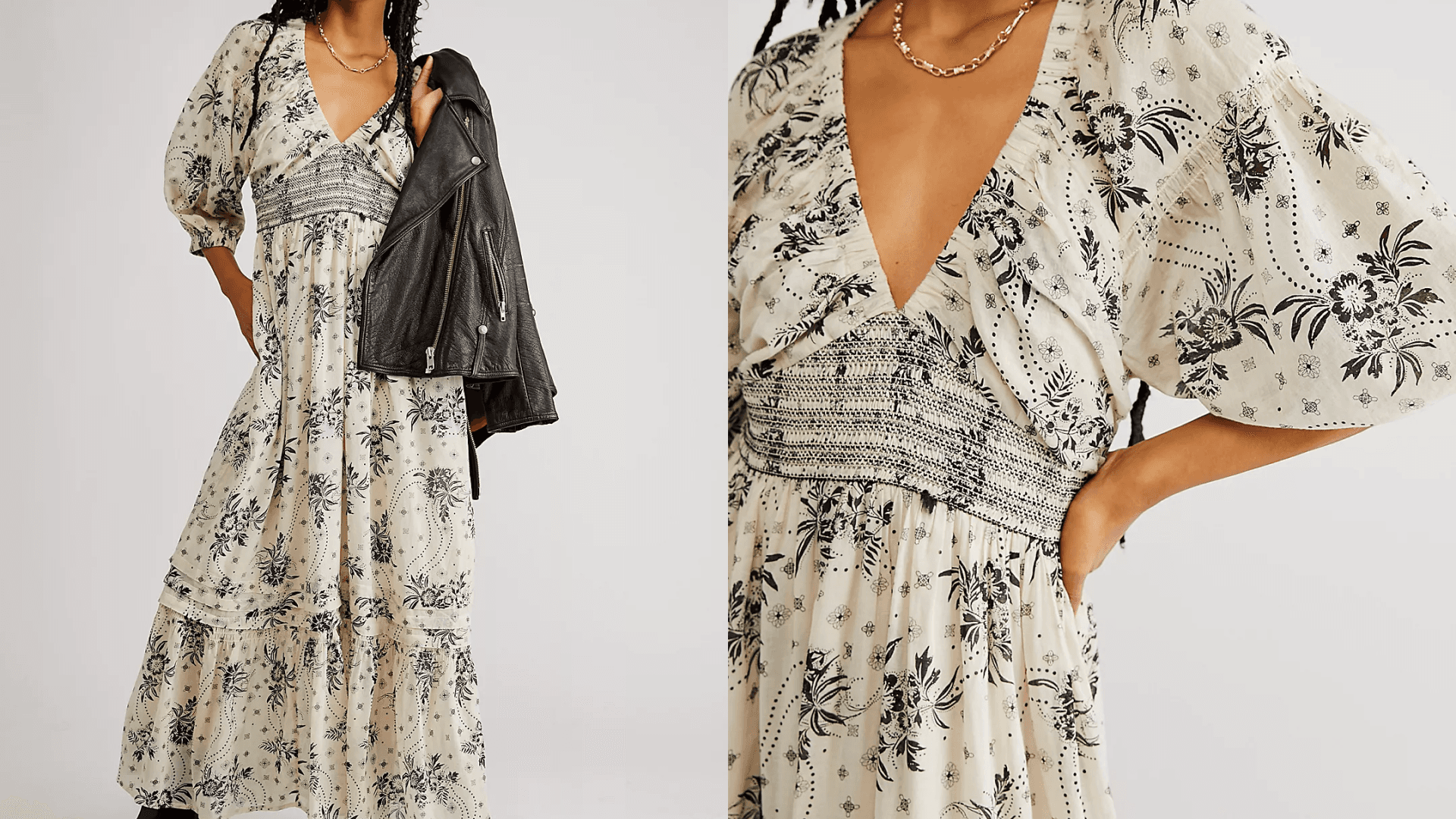 Boho Wedding guest dress