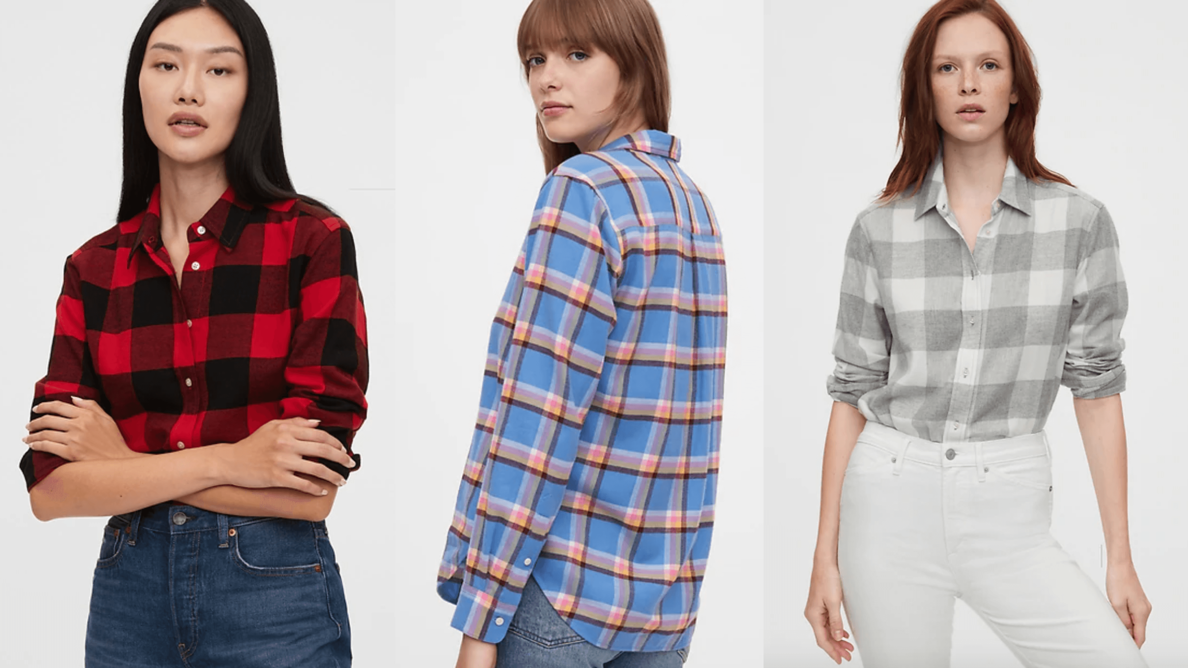 soft flannel long-sleeve shirt