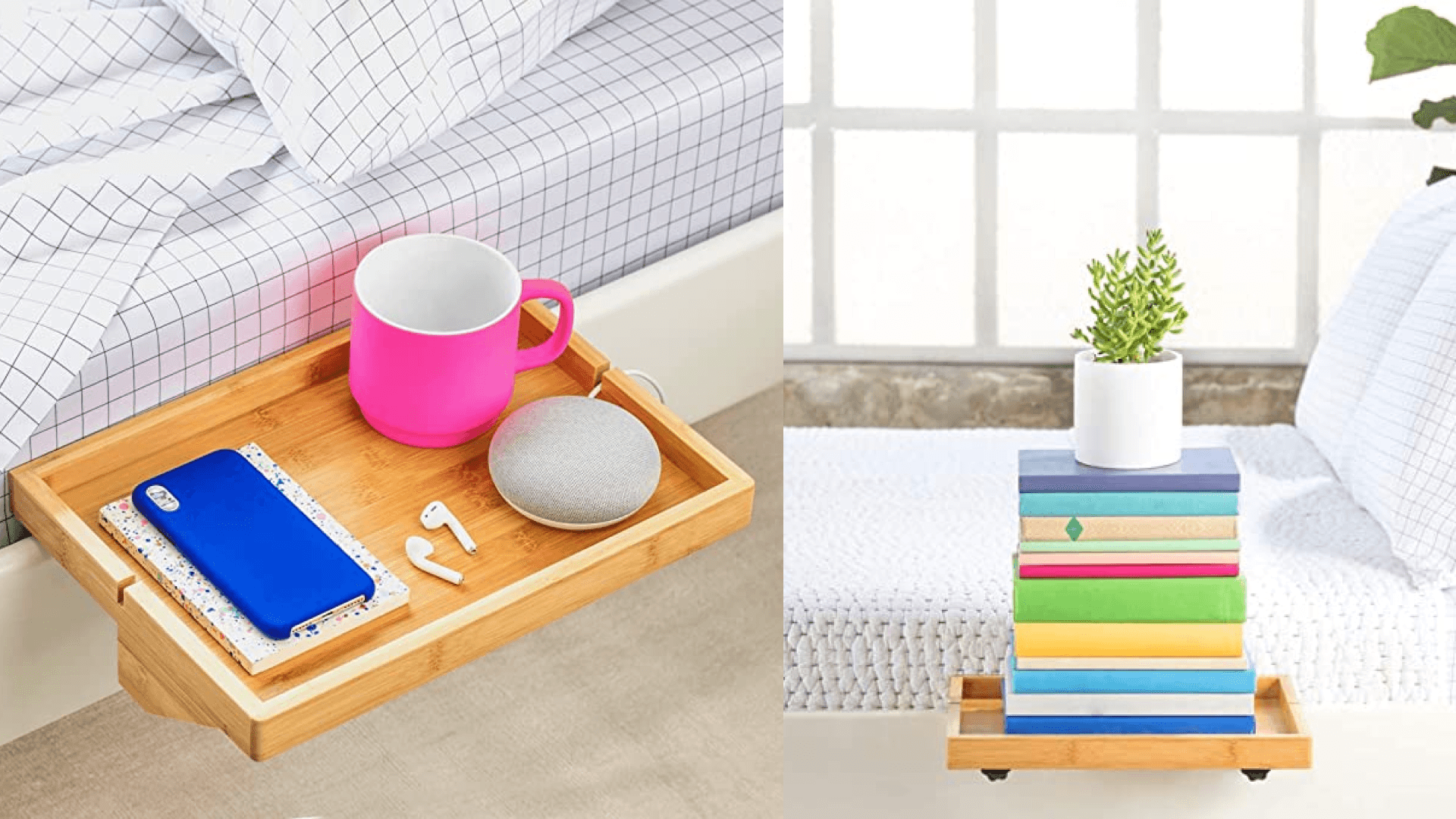 bedside floating shelf