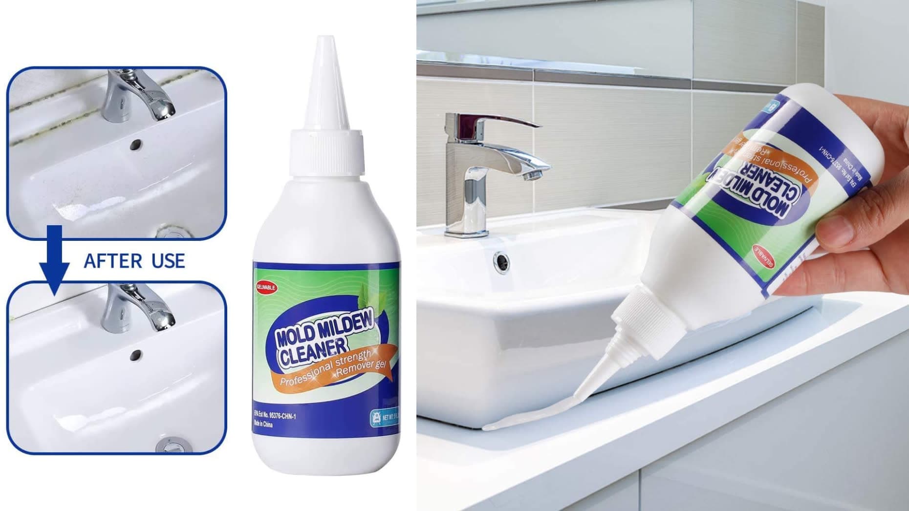 mold and mildew gel for showers and bathrooms