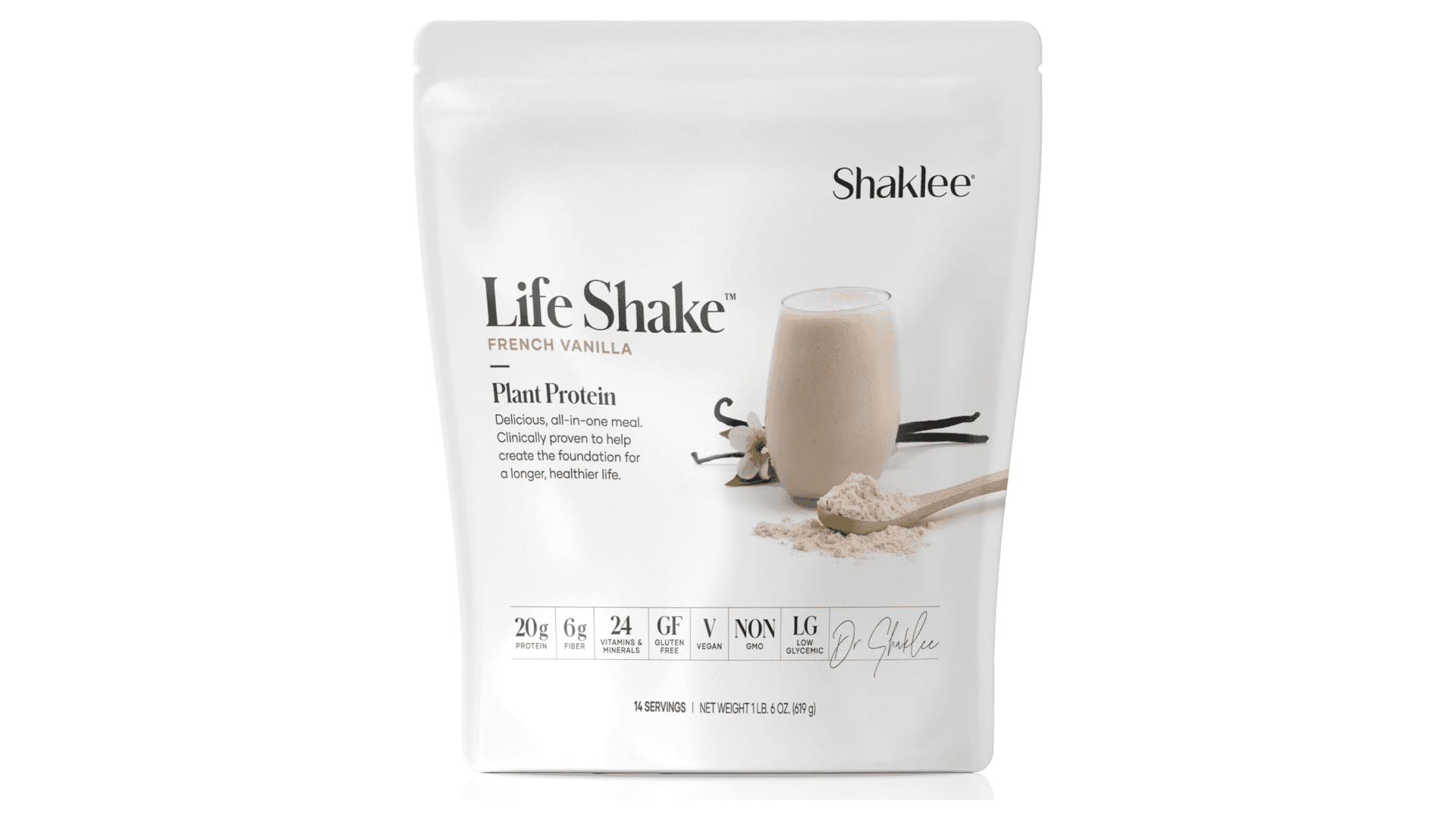 Shaklee protein powder in french vanilla