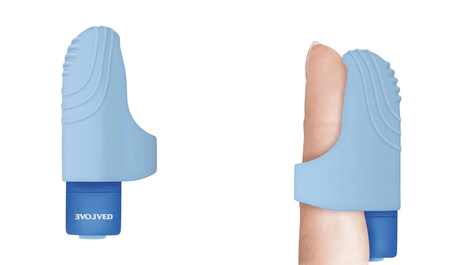 Blue fingerlicious vibrator