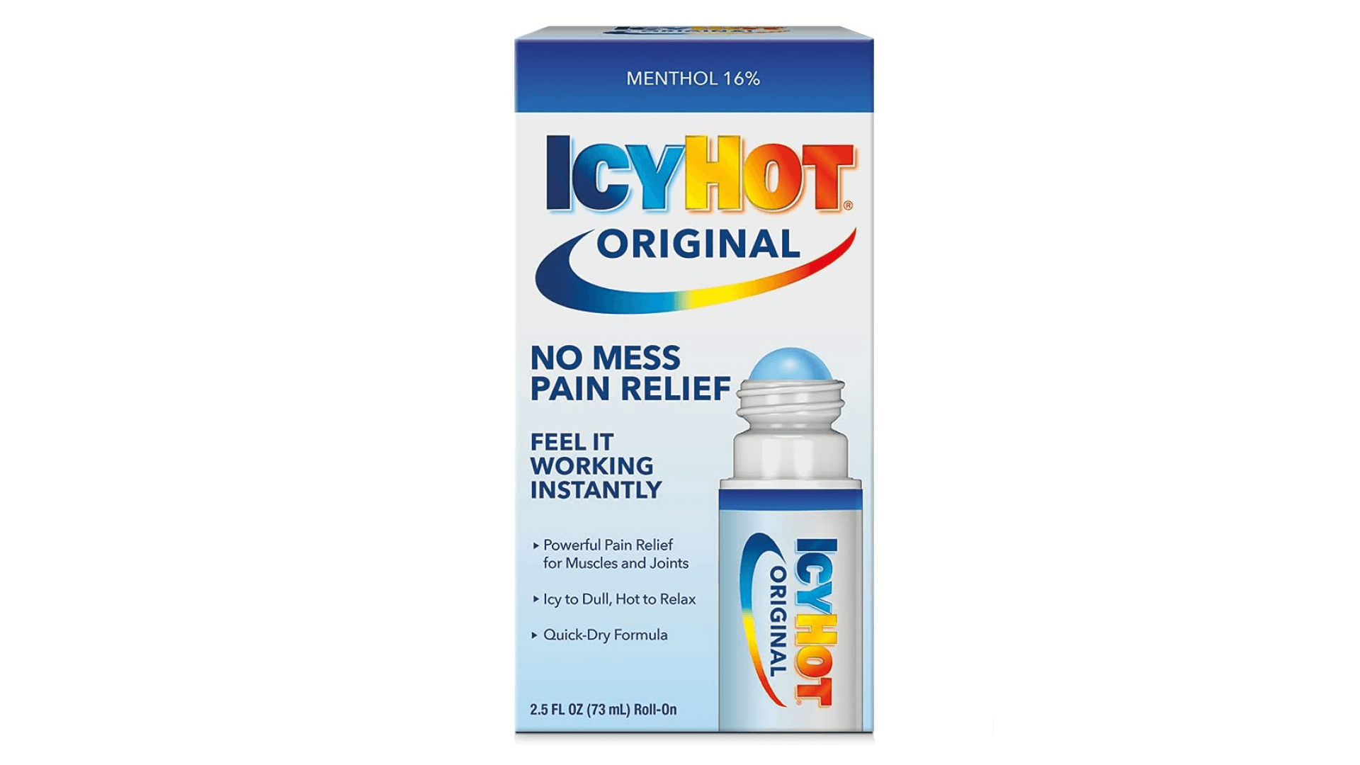 Icy Hot rolling stick for easy application