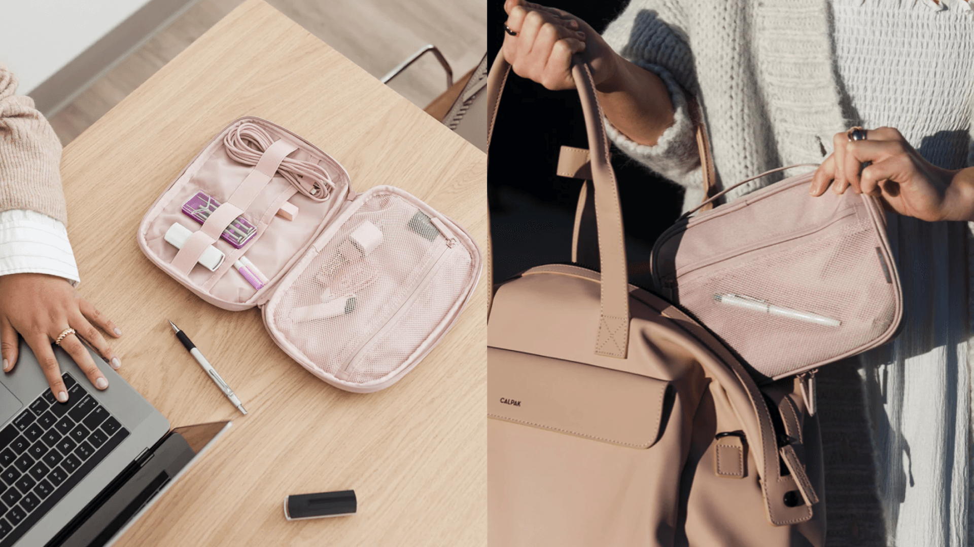 Calk purse organizer