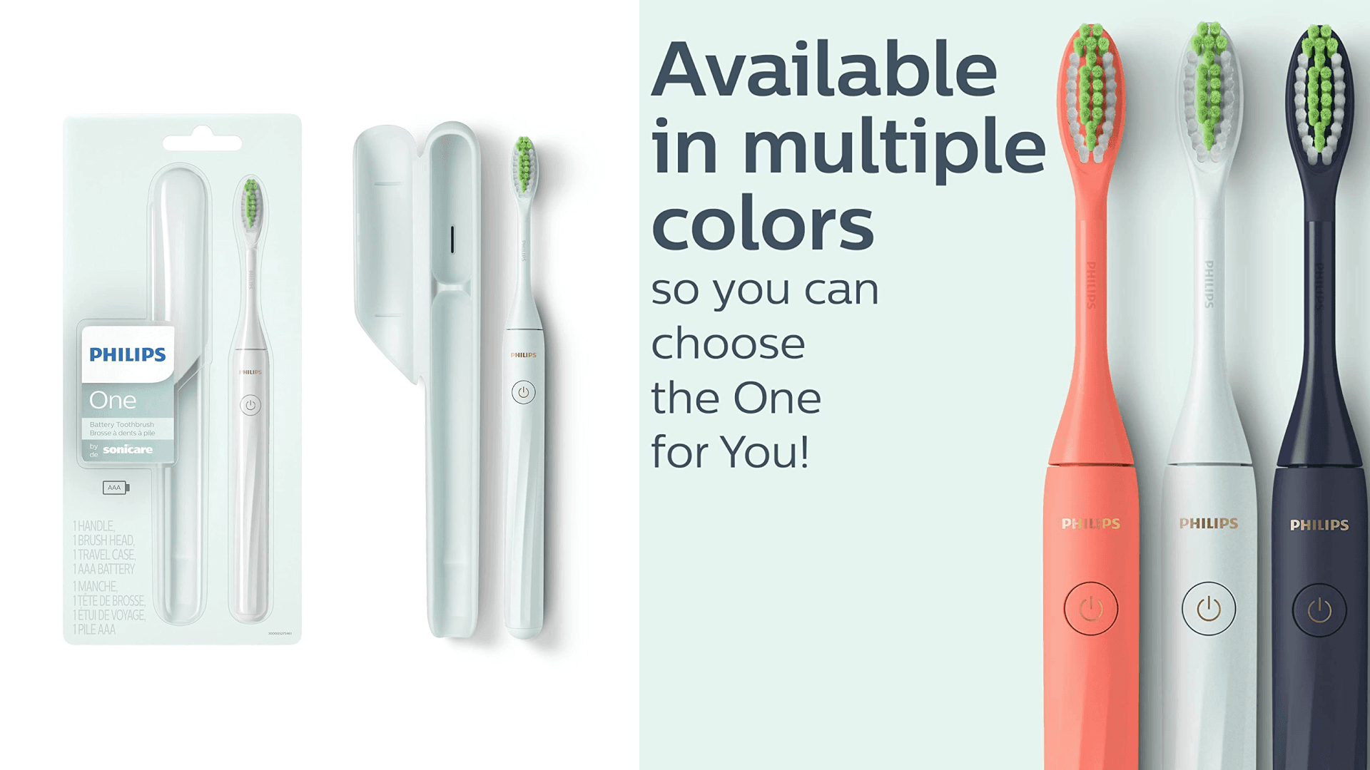 Philips one toothbrush for wedding emergency kit