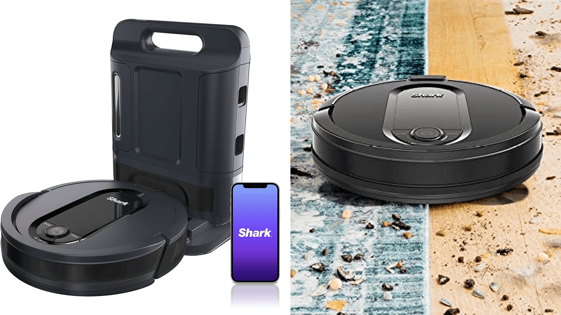 Shark robot vacuum with dispenser