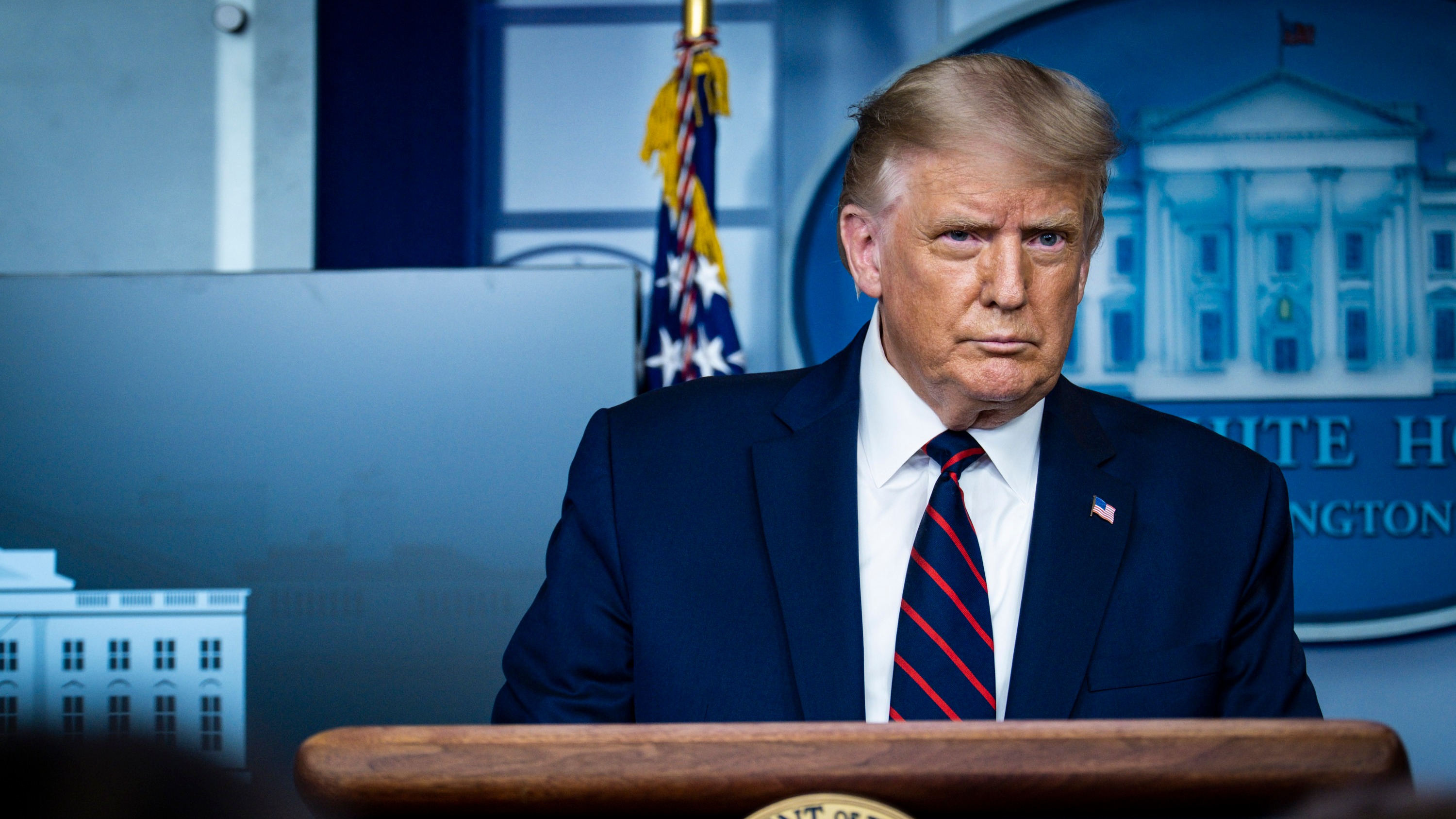 Trump at White House briefing