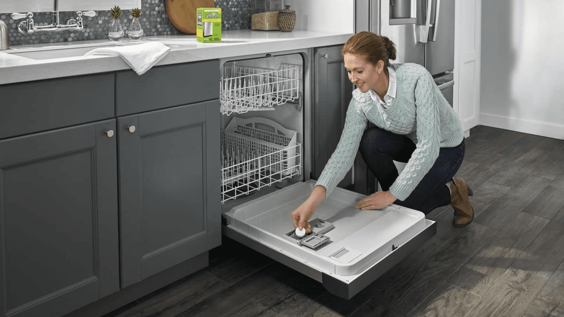 Affresh dishwasher tablet