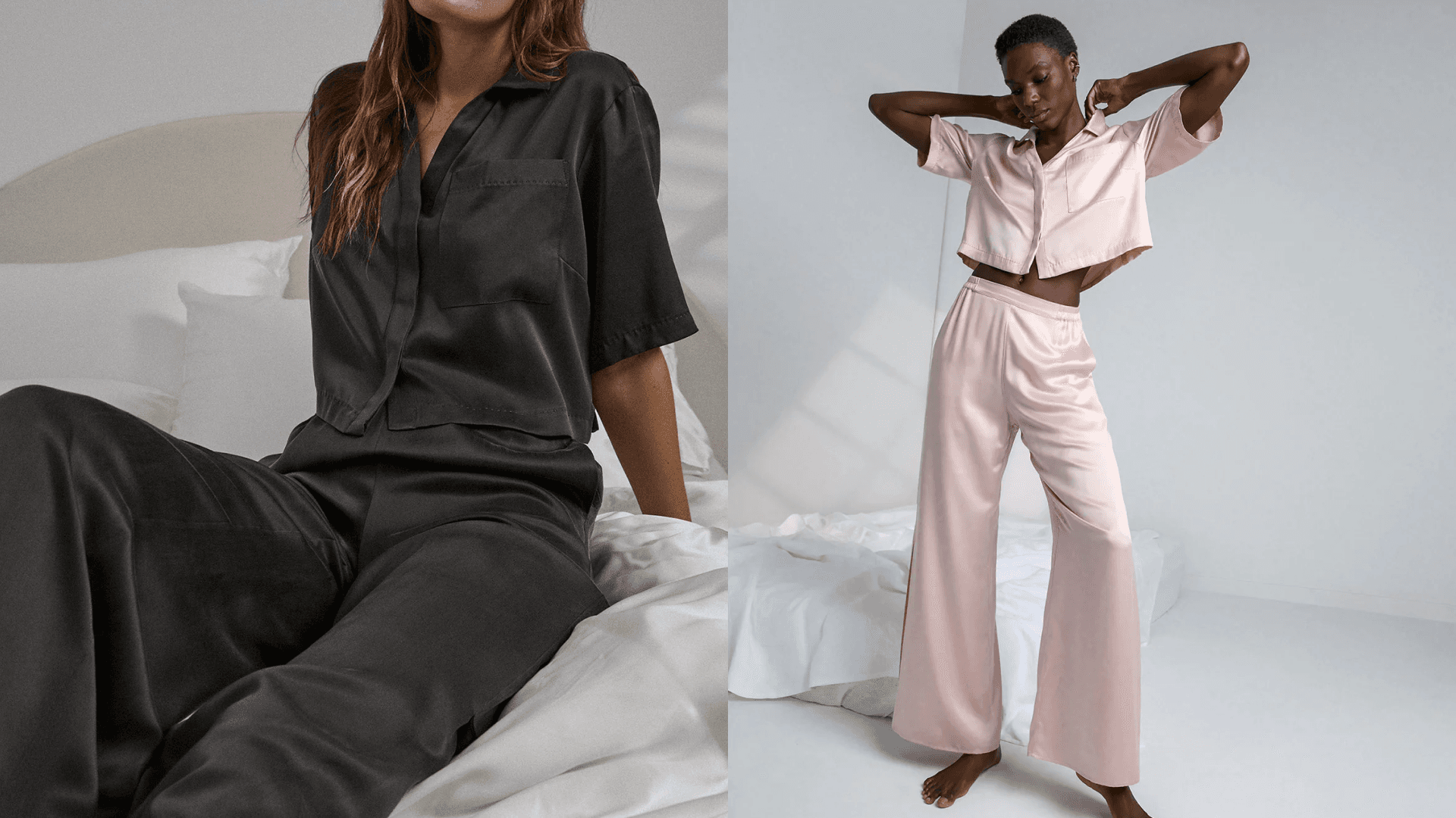 Lunya Washable Silk High Rise Pant Set