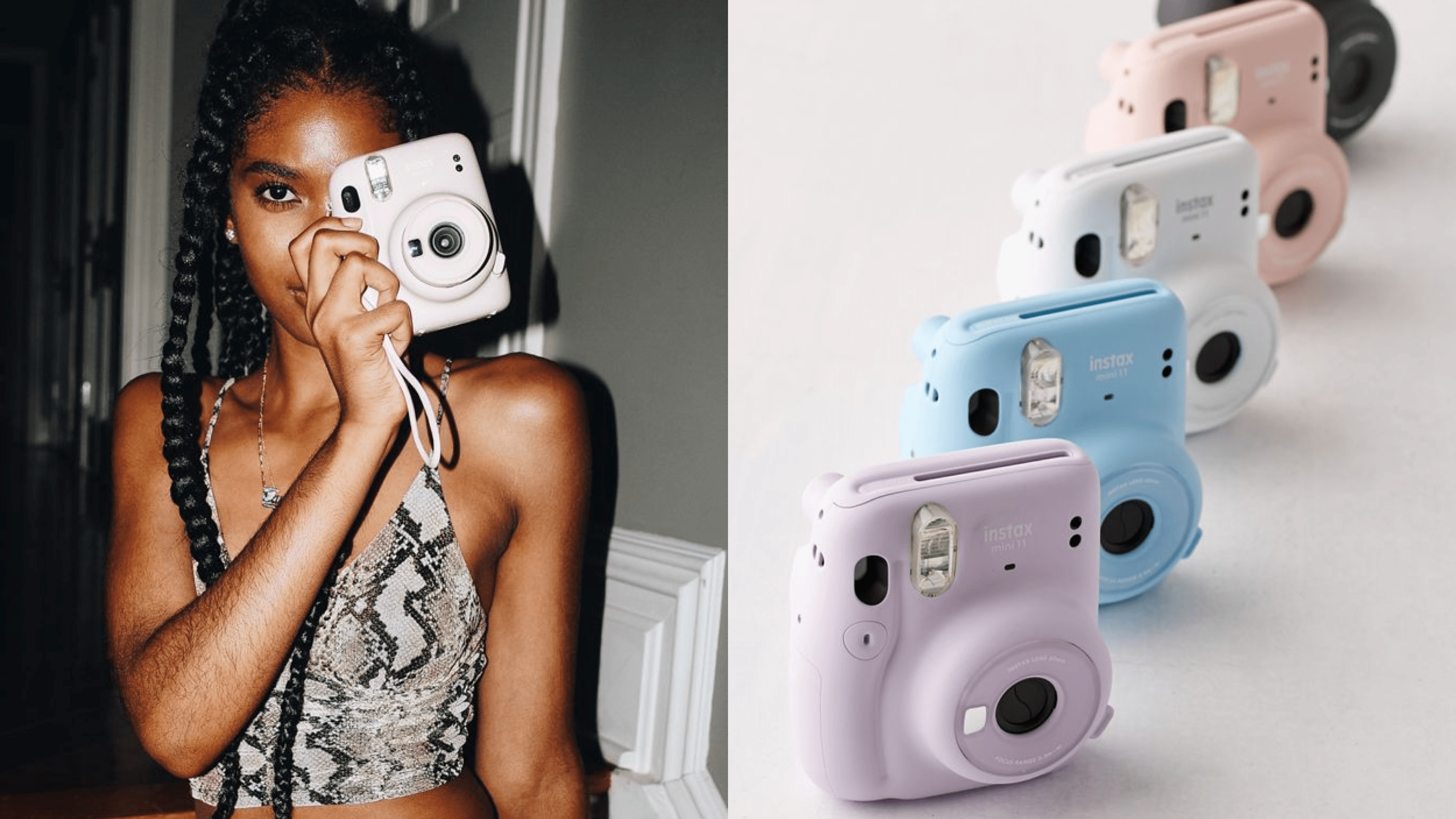 point and shoot polaroid camera