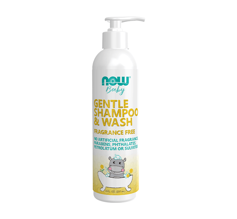 Gentle Baby Shampoo & Wash, Fragrance Free