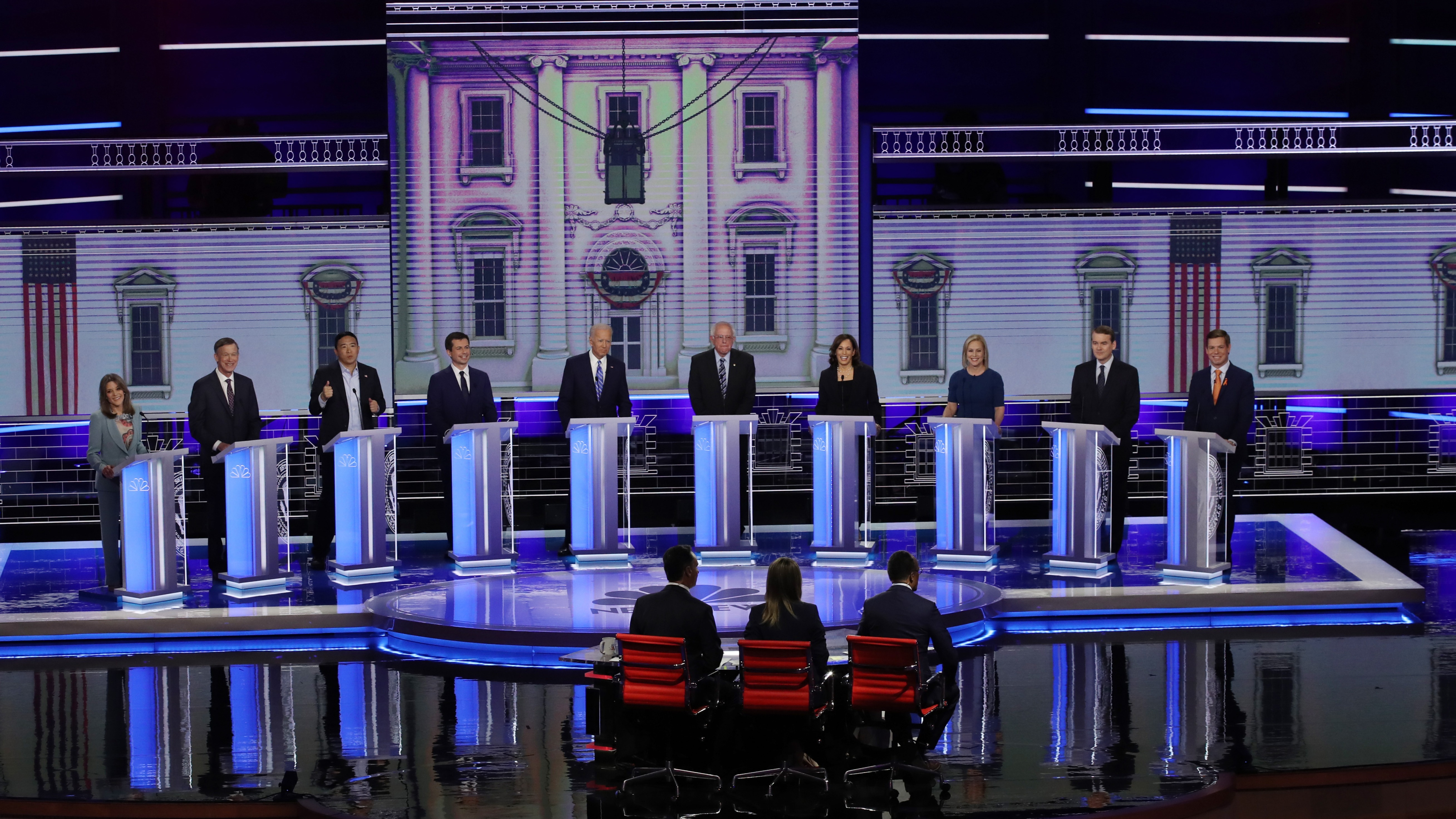 First dem debate night two