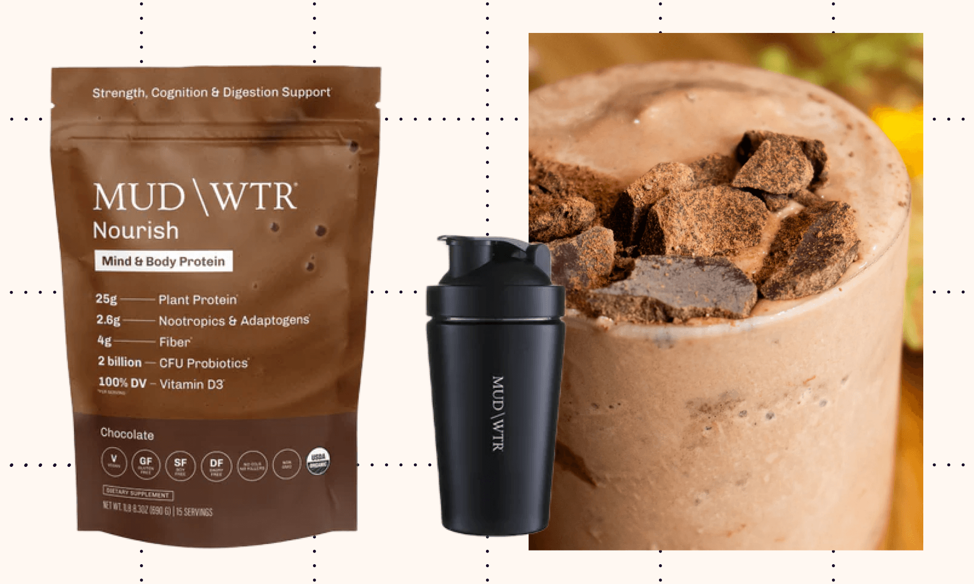 MUD\WTR Nourish Mind & Body Protein