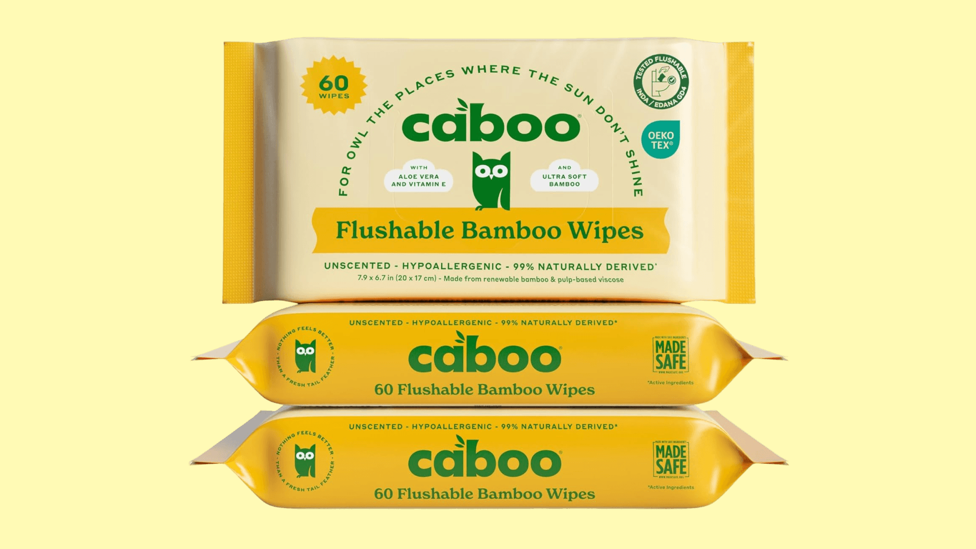 flushable wipes
