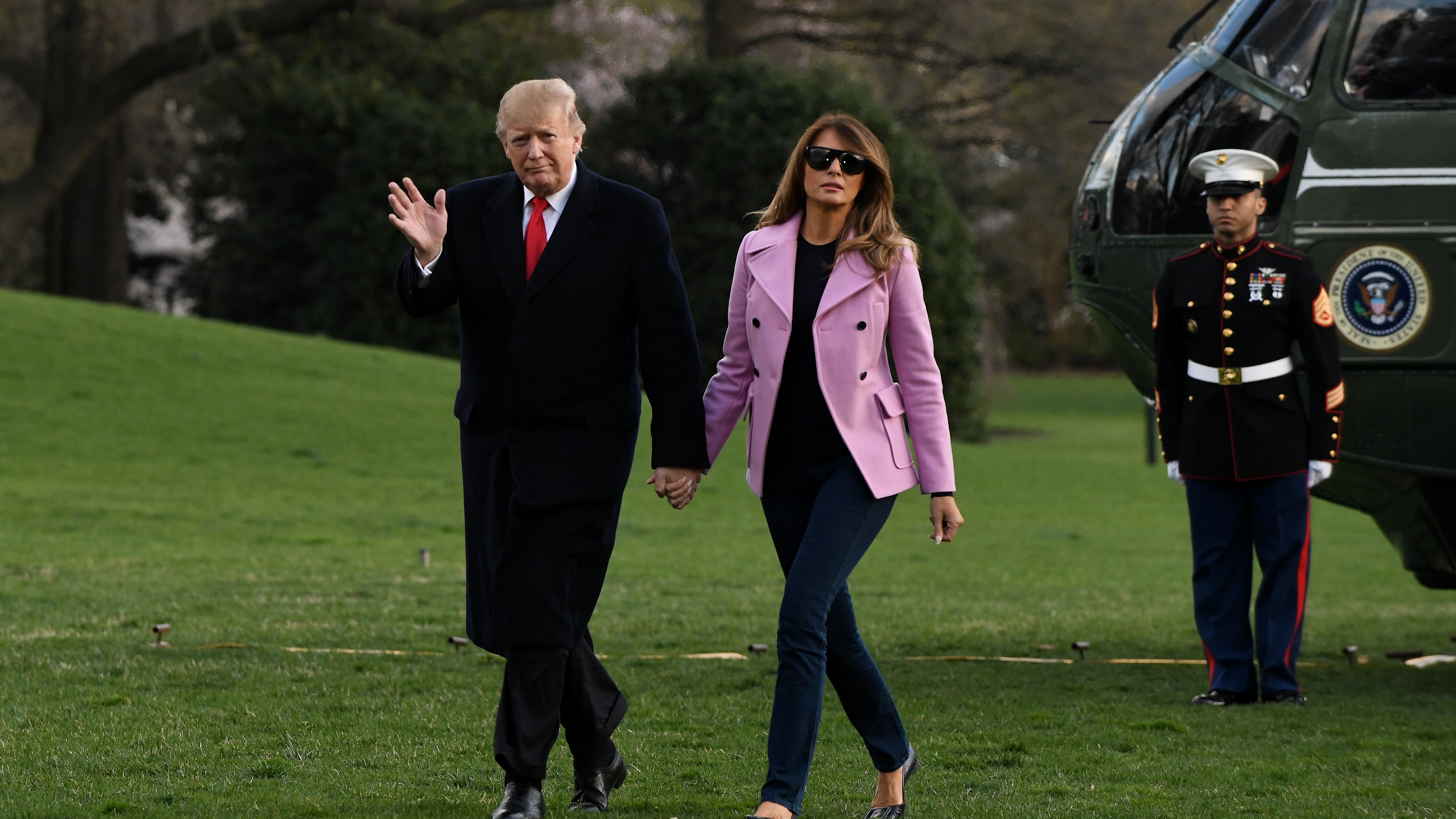 Trump and Melania